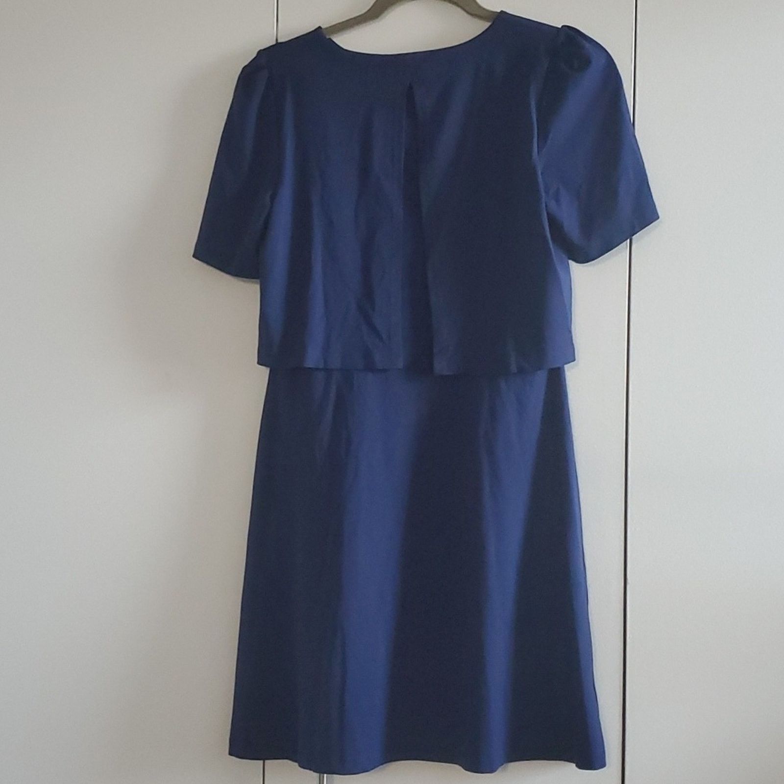 Susana Monaco New Without Tags Susana Monaco Size M Blue Skater Dress Size M / US 6-8 / IT 42-44 - 2 Thumbnail