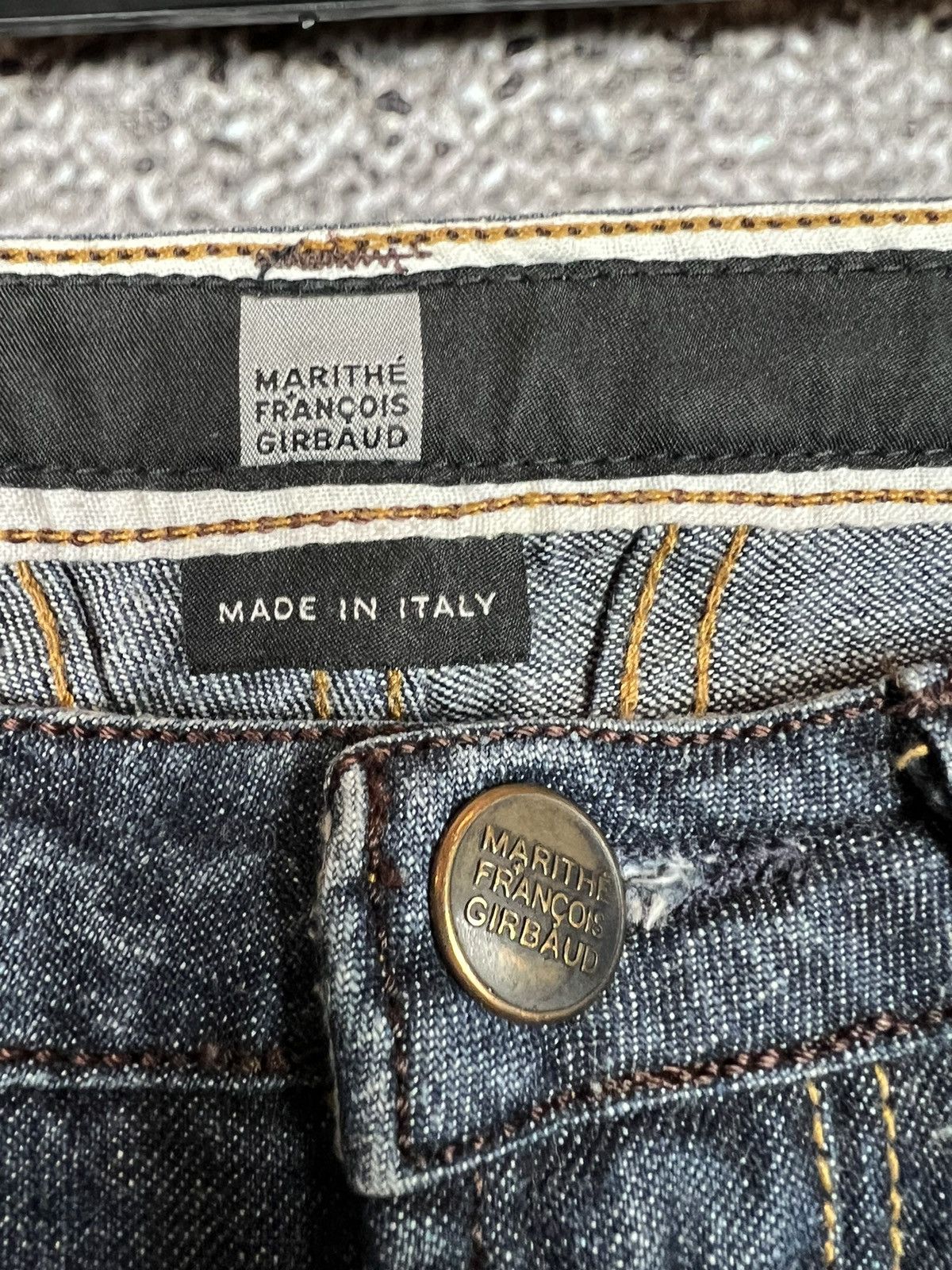 Marithe + Francois Girbaud Marithe Francois + Girbaud selvedge baggy straight denim Size US 28 / EU 44 - 8 Thumbnail