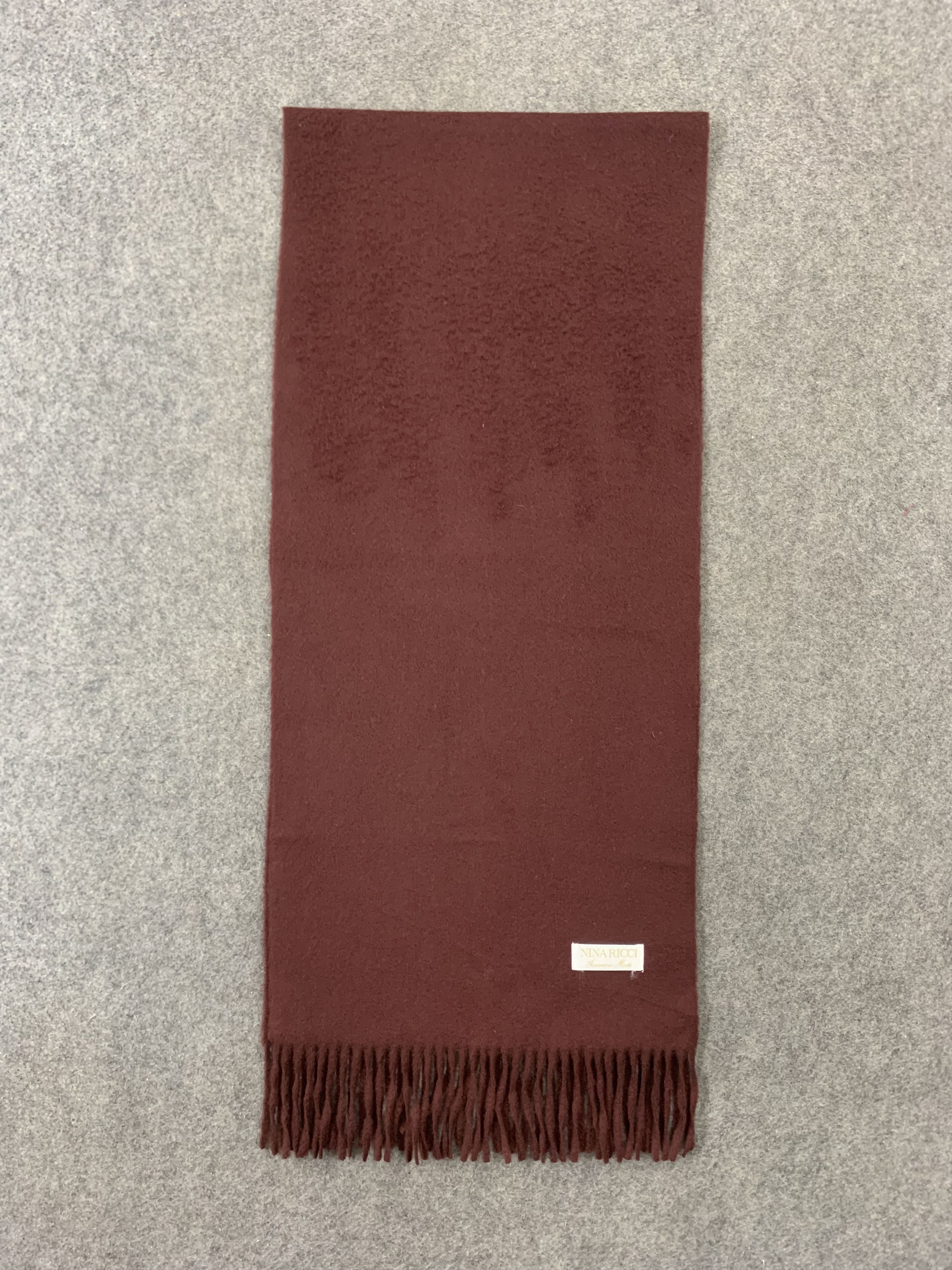 Nina Ricci Nina Ricci Scarf Wool Muffler Neck Wrap BL9296 Size ONE SIZE - 2 Thumbnail