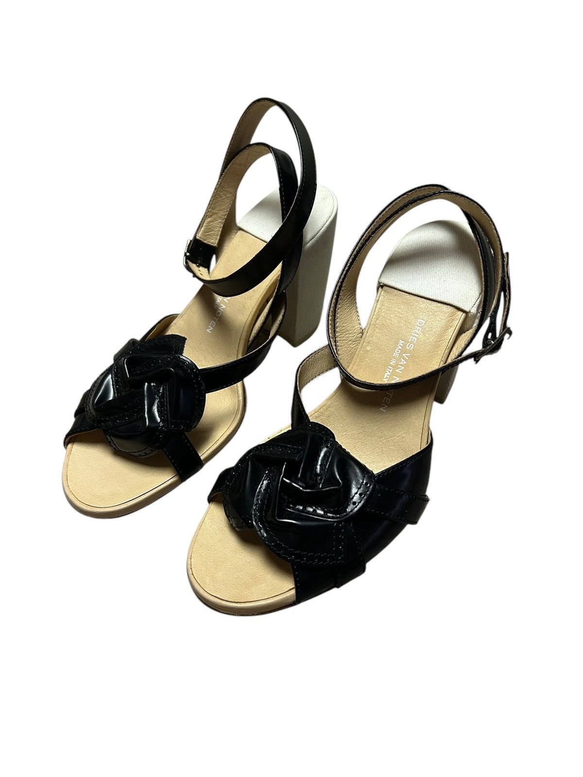 Dries Van Noten Flower Origami Heel Size US 6.5 / IT 36.5 - 1 Thumbnail