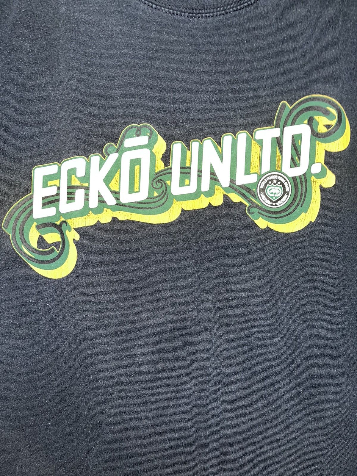 Ecko Unltd. × Vintage Crazy Vintage Y2K Baggy Skater Urban Rap Hip Hop Ecko Shirt Size US M / EU 48-50 / 2 - 2 Thumbnail