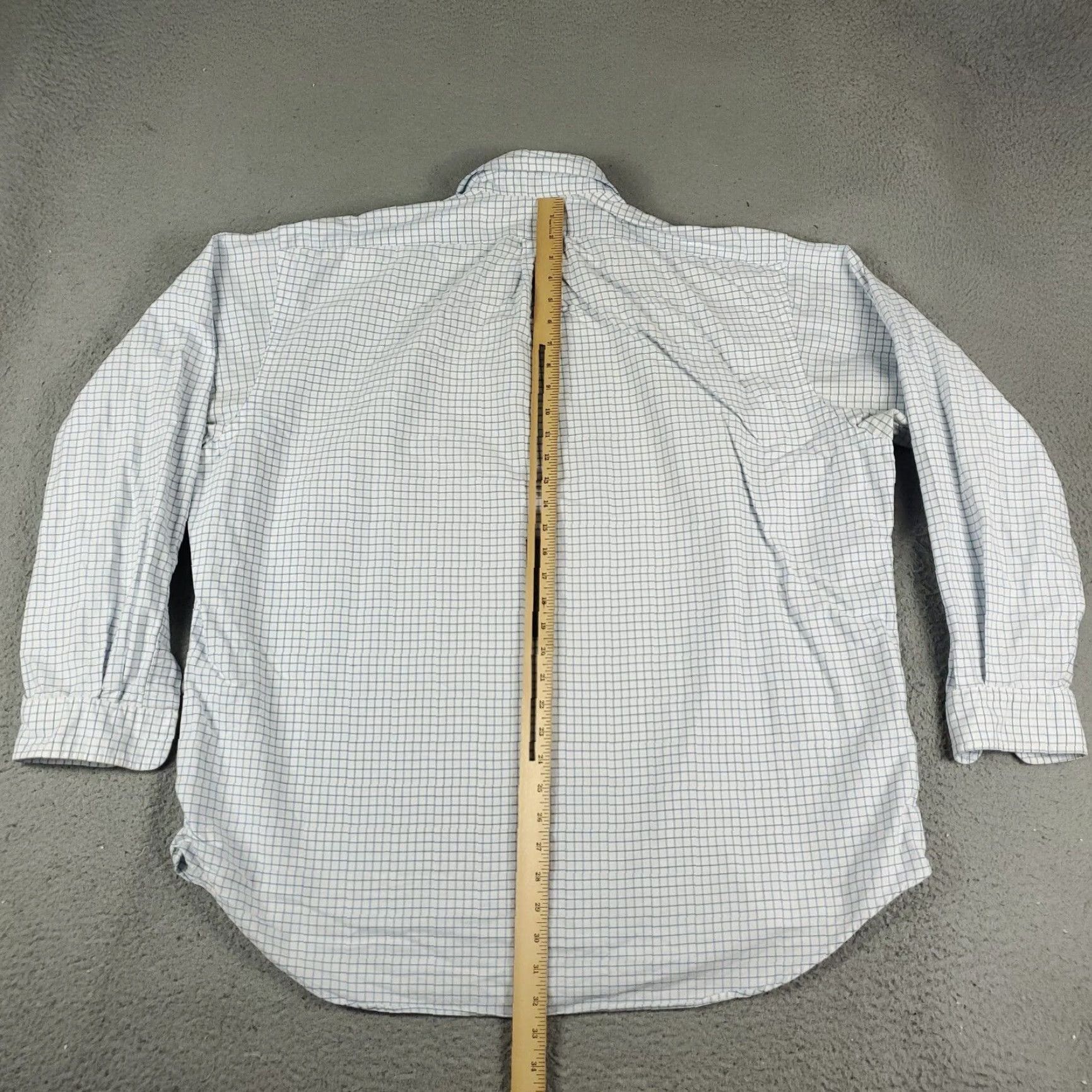 Ralph Lauren Ralph Lauren Shirt Mens XL Blue White Check Pony Casual Button-Up Long Sleeve Shirt Size US XL / EU 56 / 4 - 6 Thumbnail