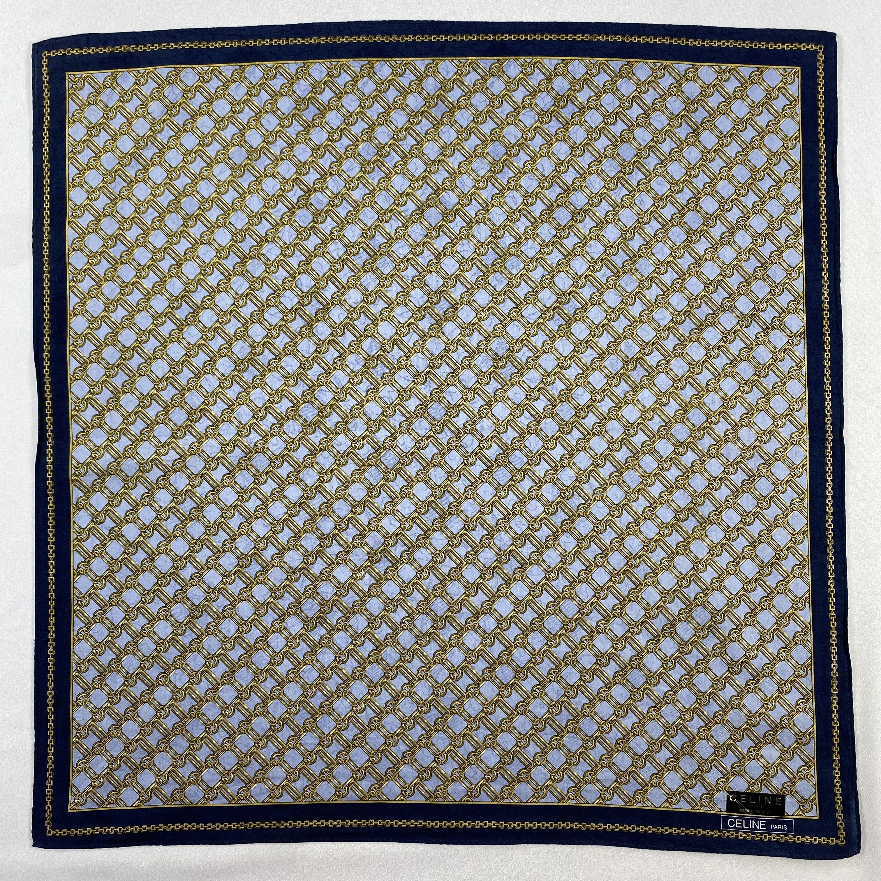 Celine × Vintage NWT Celine Neckerchief / Bandana / Handkerchief-P659 Size ONE SIZE - 1 Thumbnail