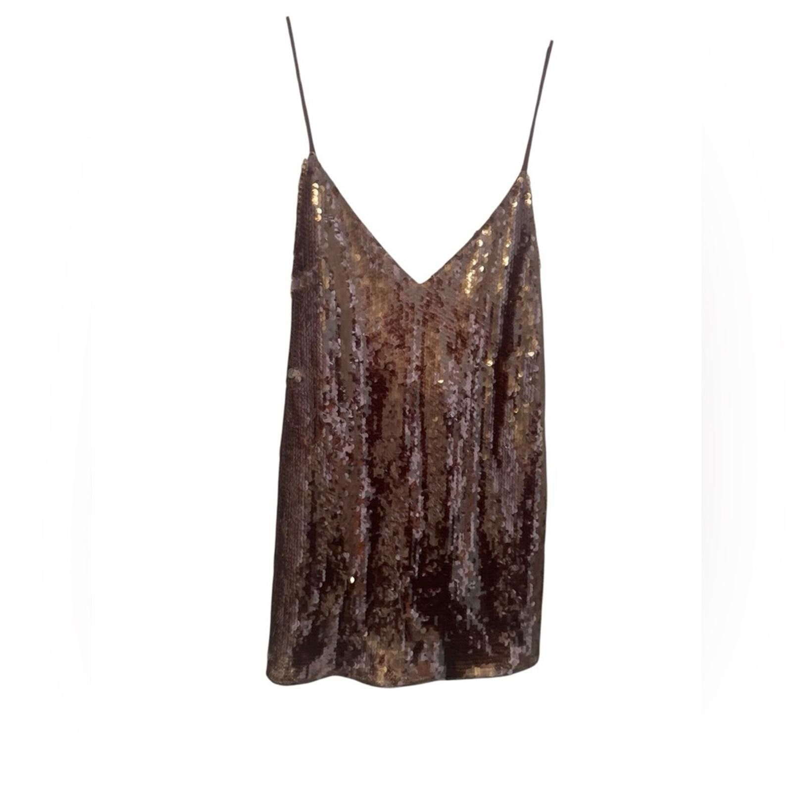 Retrofete Retrofête Deserae Sequin Mini Slip Dress - BNWT Size XL / US 12-14 / IT 48-50 - 4 Thumbnail