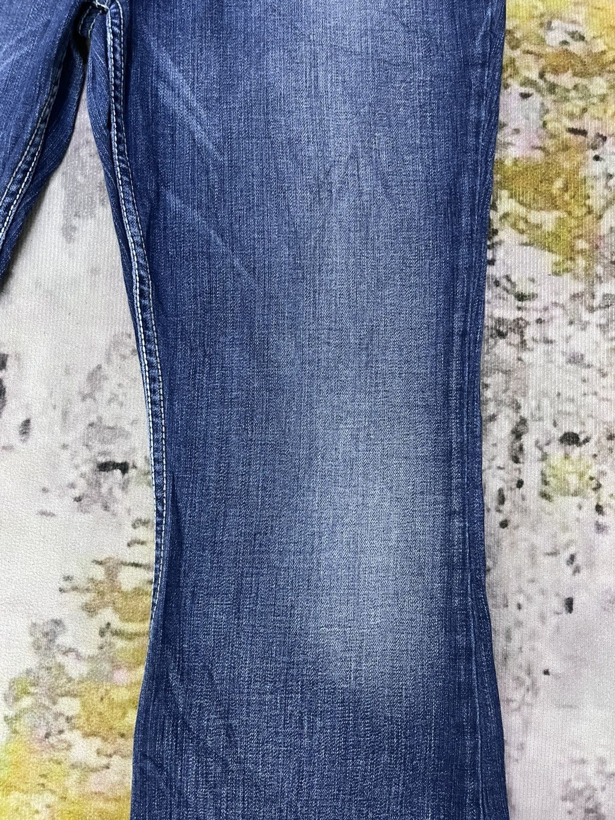 BKE Super Star Flare BKE Distressed Low Rise Denim Size US 36 / EU 52 - 7 Thumbnail