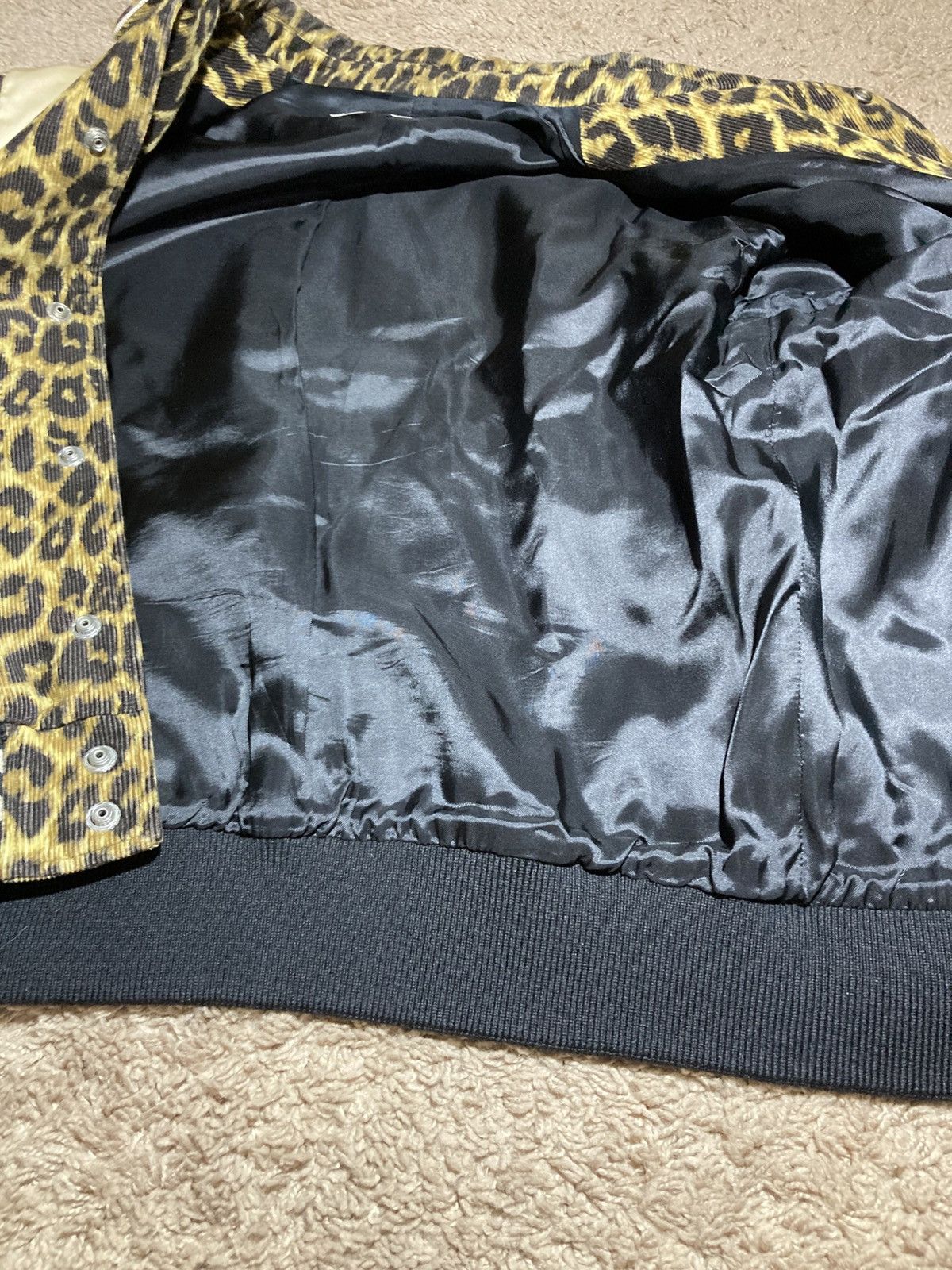 Celine SS20 Celine Leopard Corduroy Teddy Jacket 2020 52 Hedi Size US L / EU 52-54 / 3 - 7 Thumbnail
