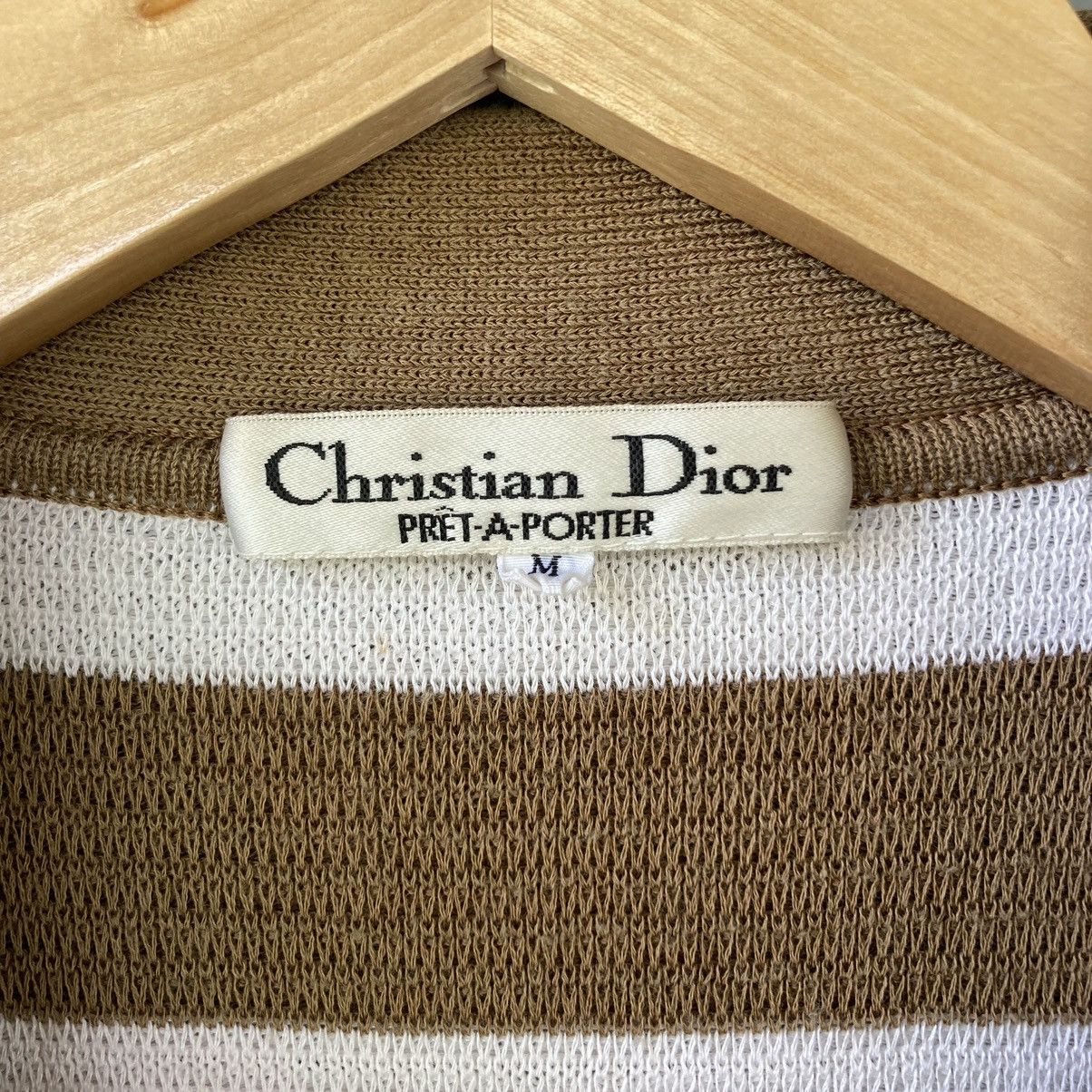 Christian Dior Monsieur Vintage Cristian Dior Brown Knitwear Size M Size M / US 6-8 / IT 42-44 - 5 Thumbnail