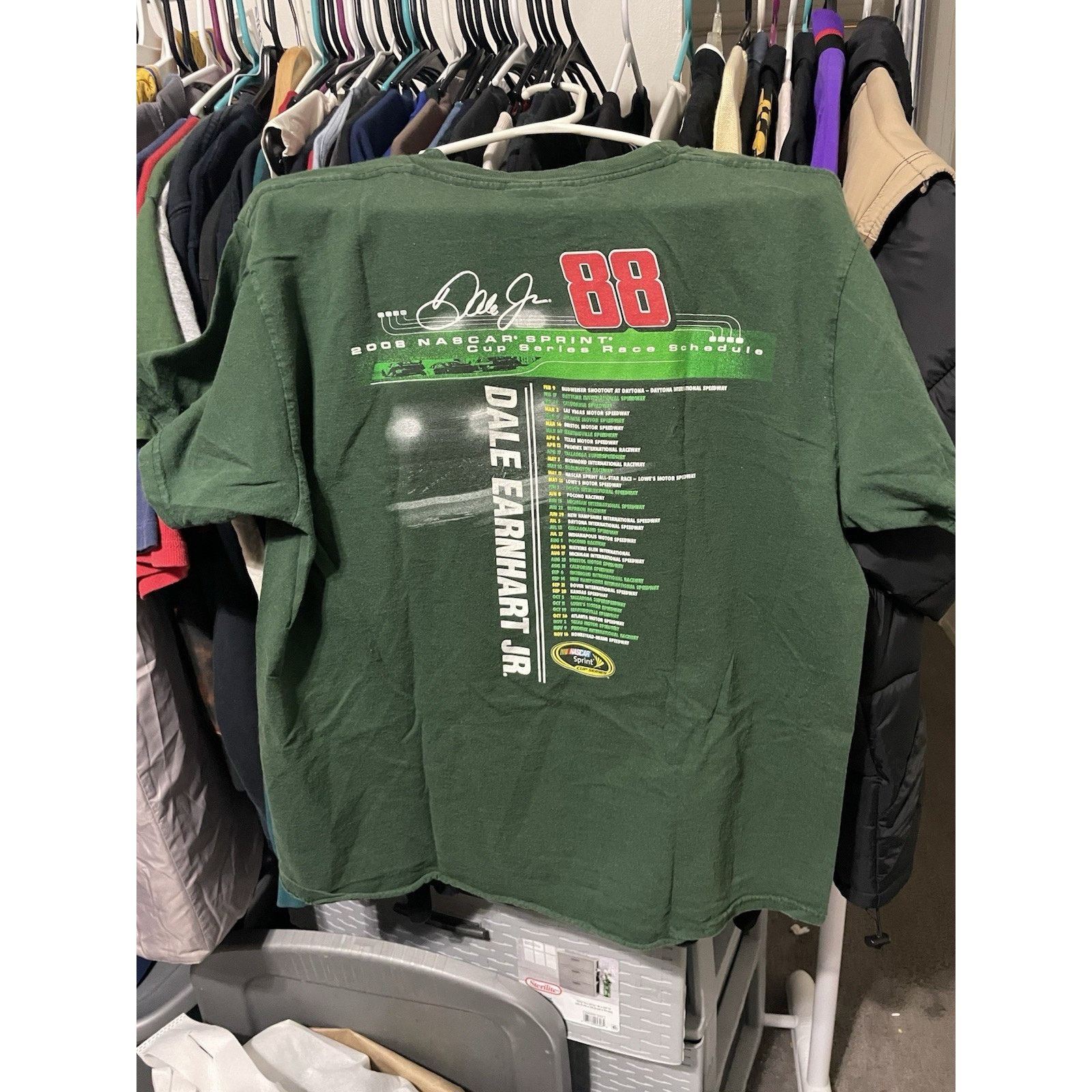 Winners Circle Size L-Dale Earnhardt Jr '08 Sprint CupWinners Circle NASCAR Size US L / EU 52-54 / 3 - 2 Thumbnail