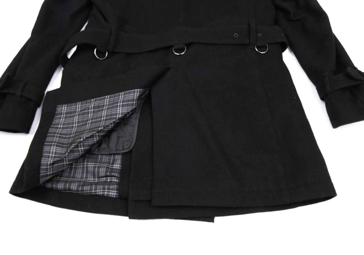Burberry Wool Melton Half Coat with Removable Liner in Black, Size M Size US M / EU 48-50 / 2 - 17 Thumbnail