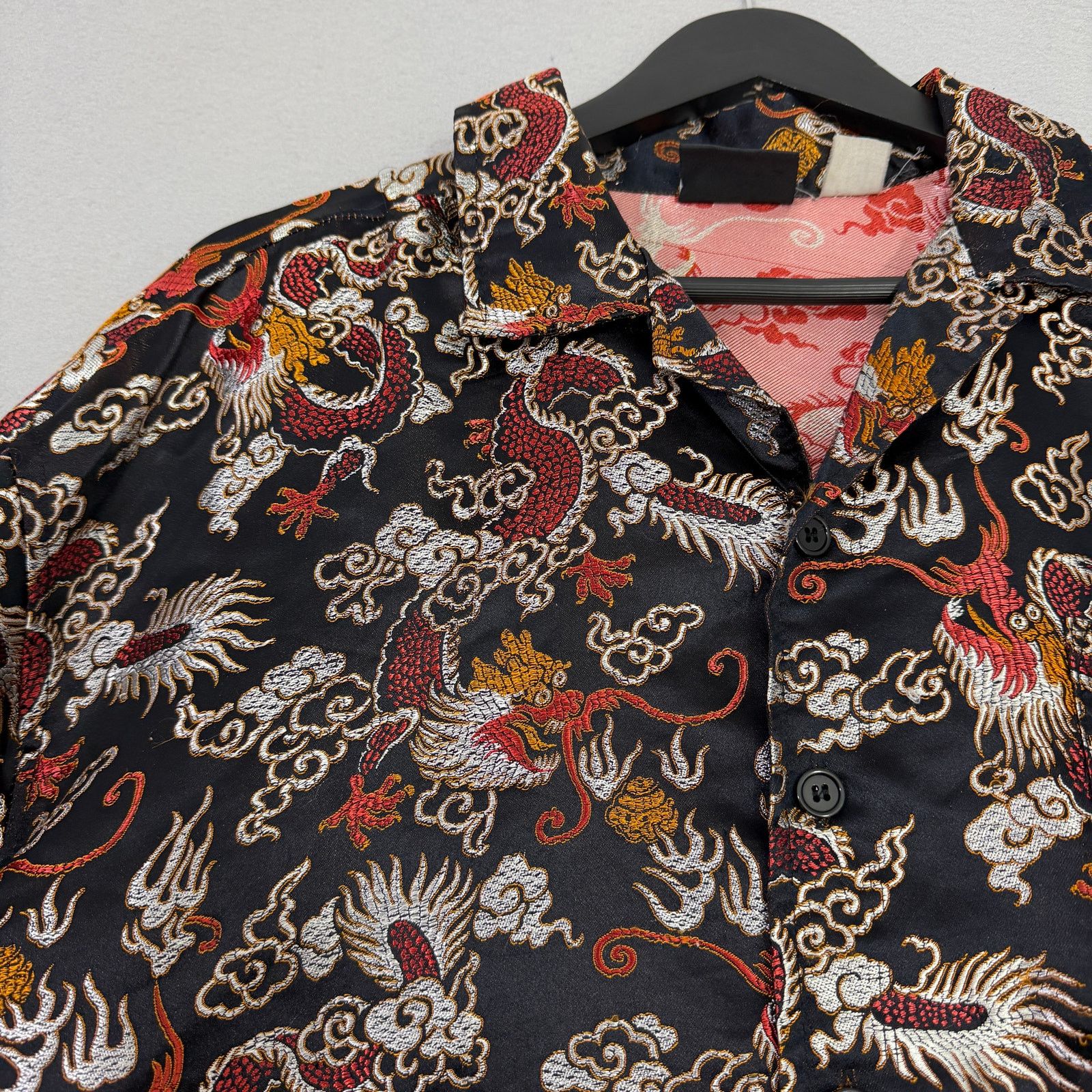 Vintage Vintage Street Culture Dragon Oriental Shirt Men's 2XL Size US XXL / EU 58 / 5 - 3 Thumbnail