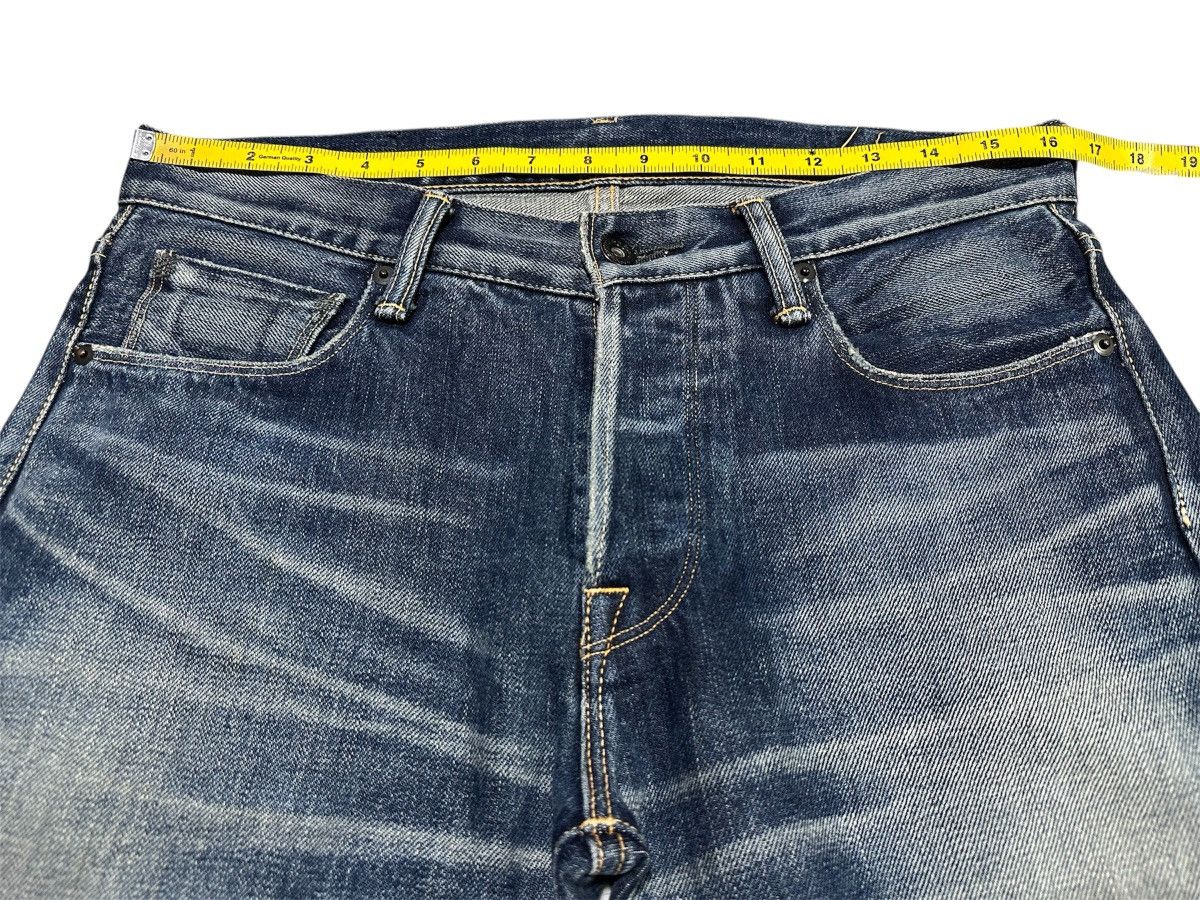 Japanese Brand 🔥Japanese Kuro Cropped Denim Distressed Frayed Oikawa Denim Size US 33 - 16 Thumbnail