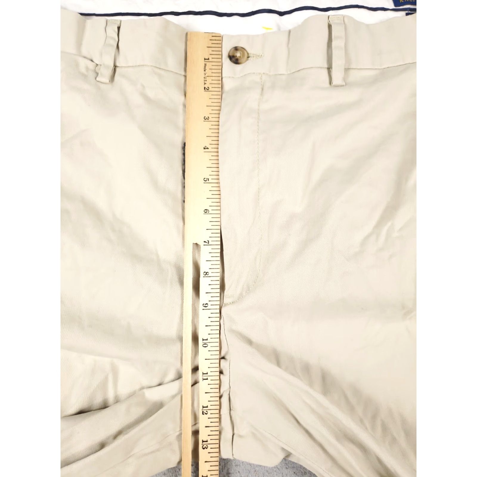 Ralph Lauren Ralph Lauren Chino Pants Mens 40x32 Beige Flat Front Casual Trousers Size US 40 / EU 56 - 3 Thumbnail