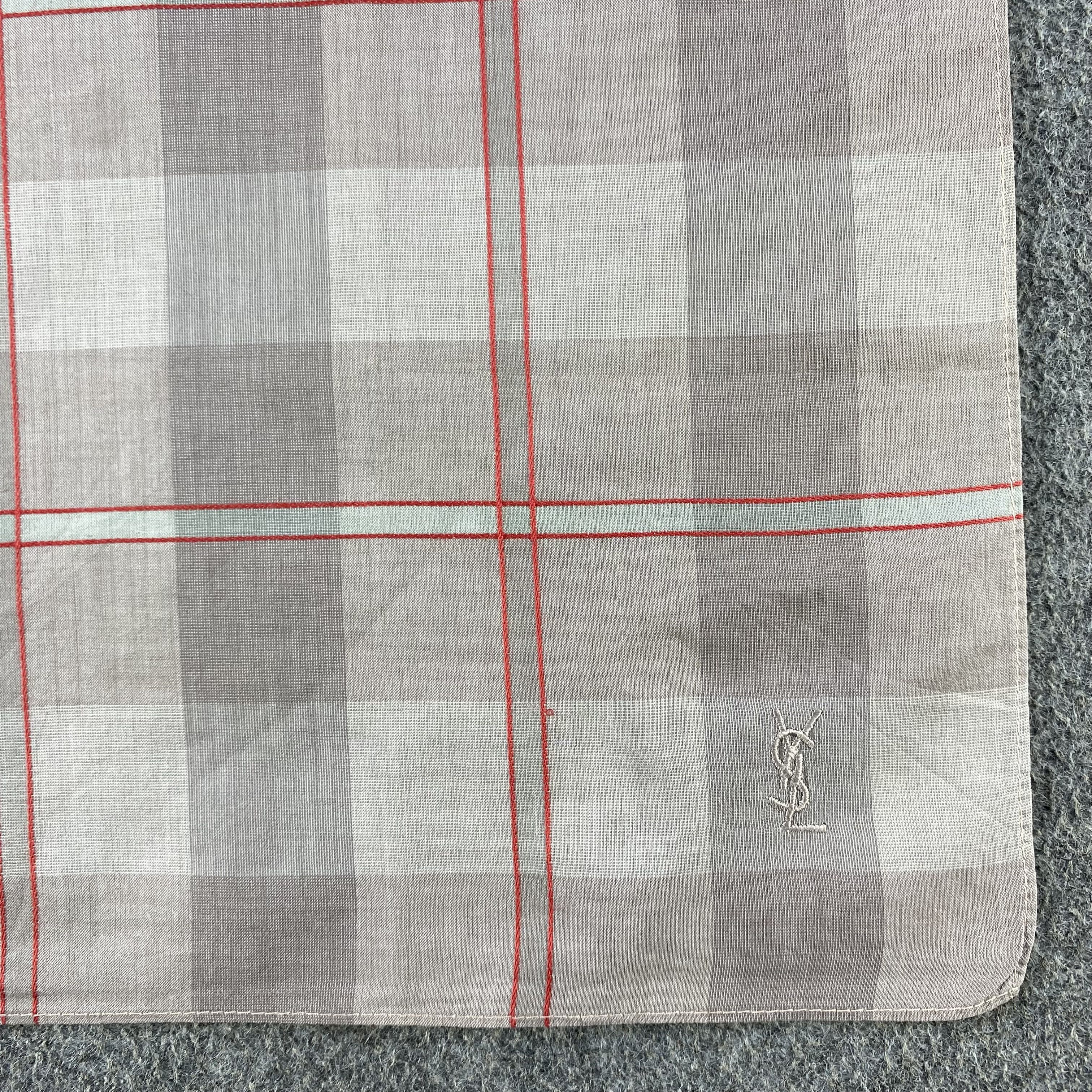 Vintage Yves Saint Lauren Handkerchief/Neckerchief/Bandana HC550 Size ONE SIZE - 4 Thumbnail