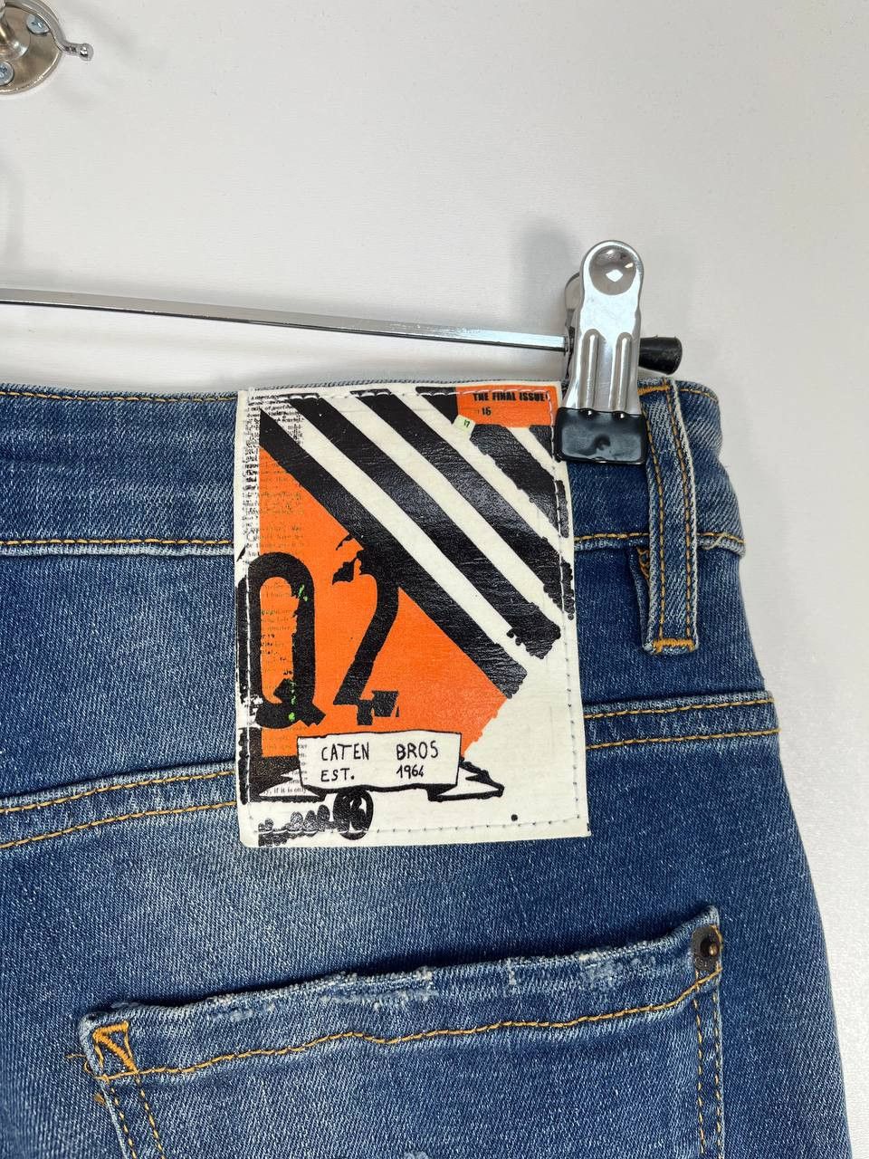 Dsquared2 Dsquared2 Blue Distressed Skinny Jeans Denim Mens Size 44 Size US 44 / EU 60 - 6 Thumbnail