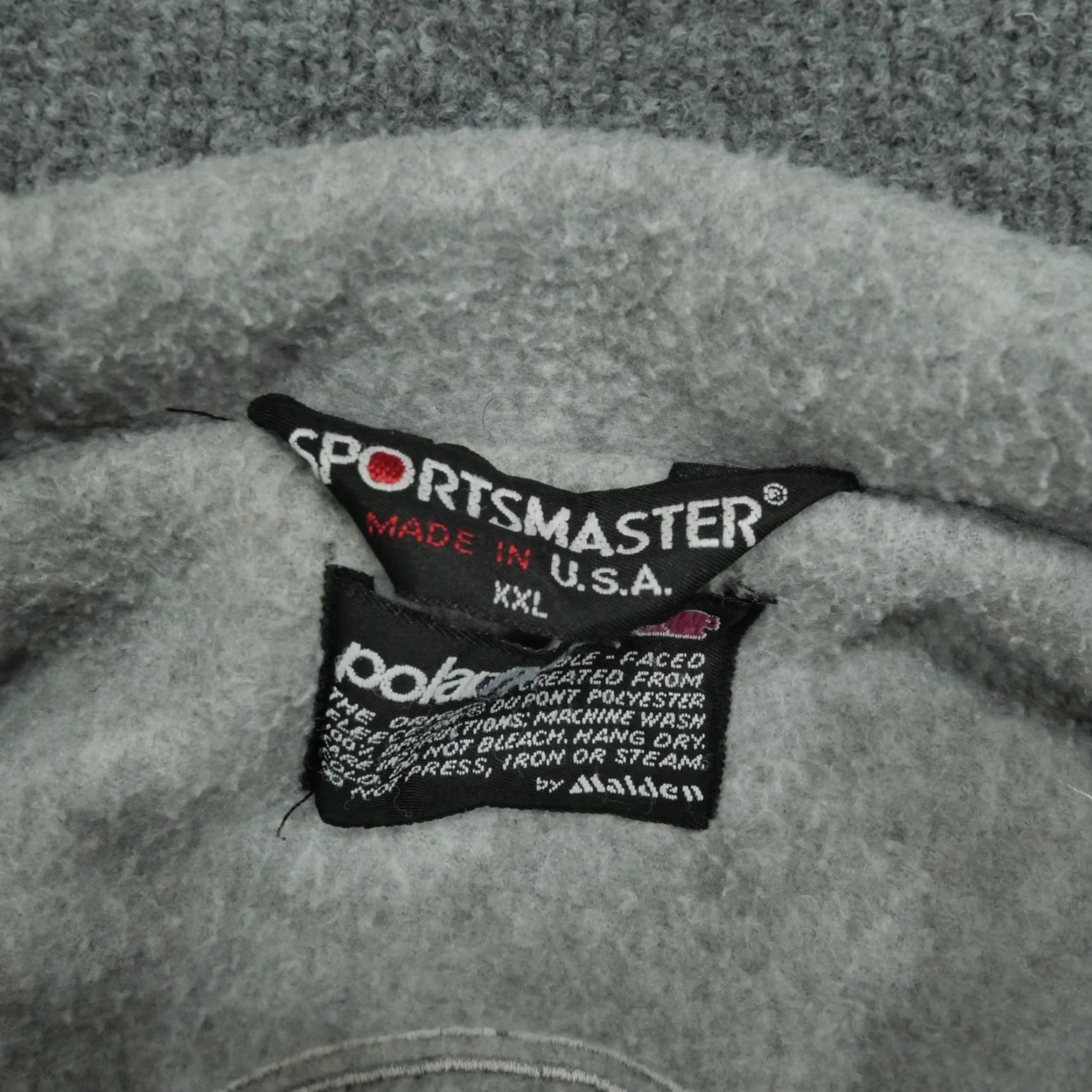 Vintage VINTAGE Jacket Mens 2XL Black Bomber 90s Fleece Lined Polyester Snap Zip Size US XXL / EU 58 / 5 - 4 Thumbnail