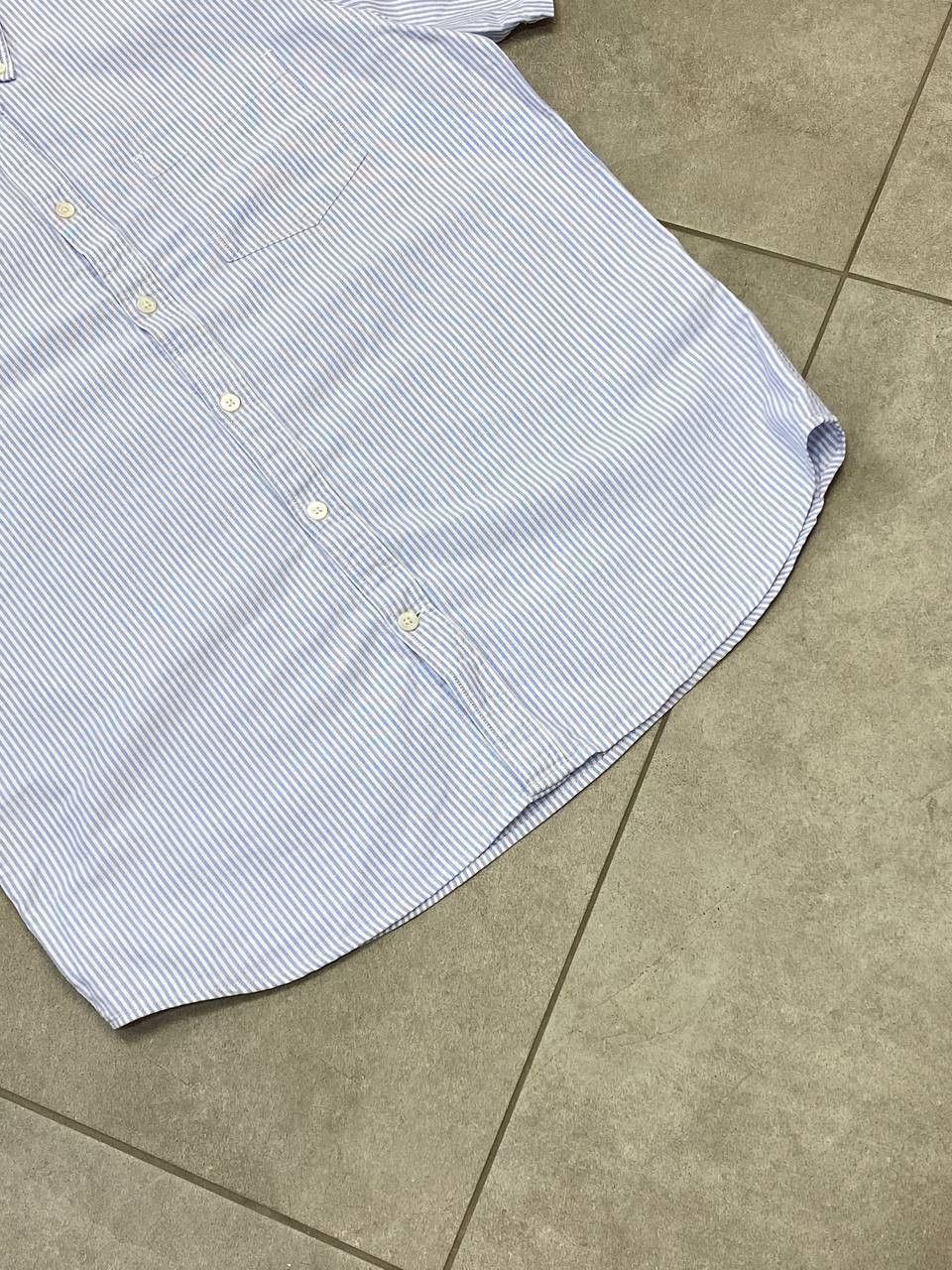 Norse Projects Norse Projects Theo Oxford Short Sleeve Striped Button Shirt Size US M / EU 48-50 / 2 - 6 Thumbnail