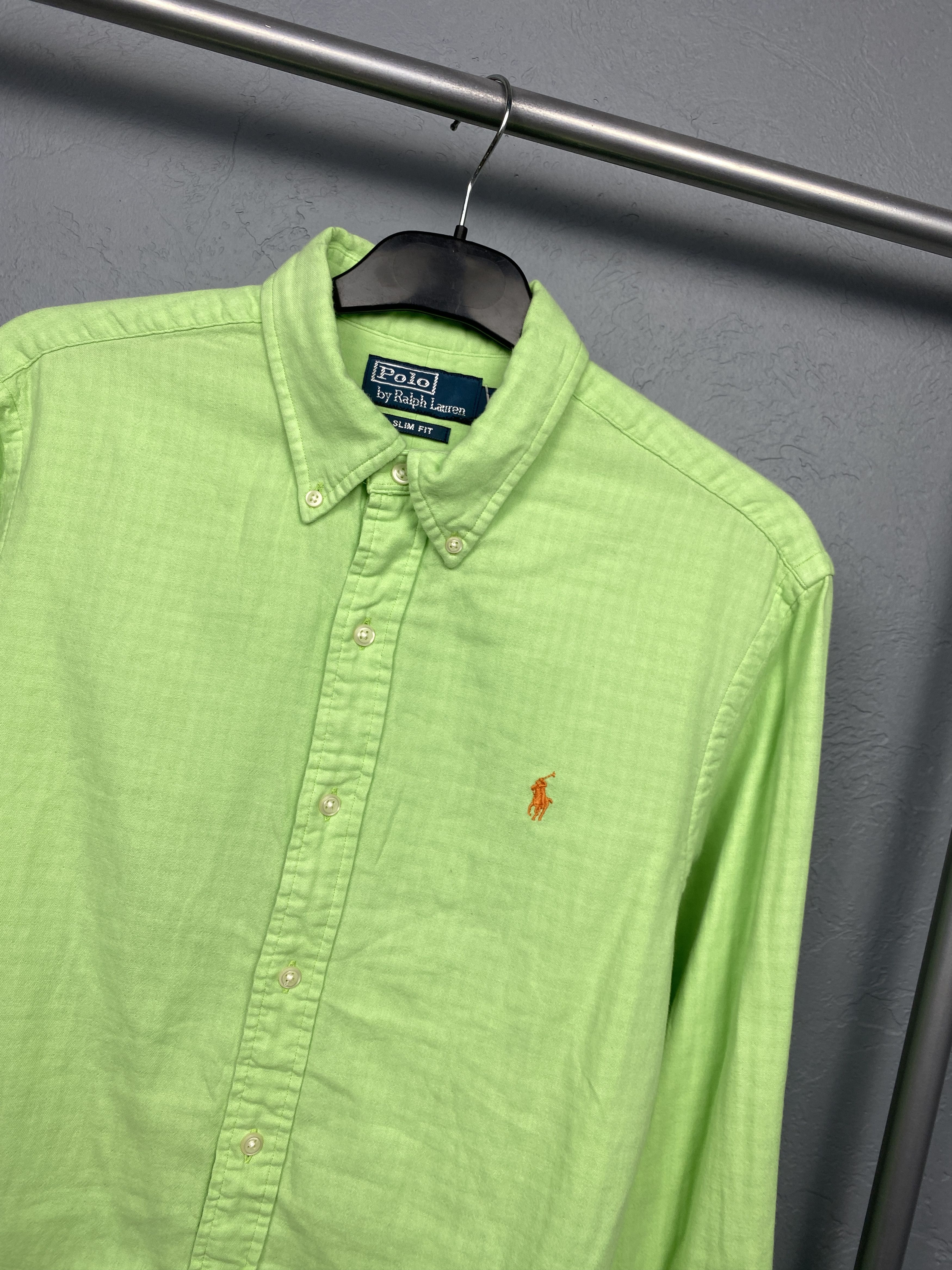 Flannel Polo Ralph Lauren Vintage Mens Flannel Shirt Size US M / EU 48-50 / 2 - 2 Thumbnail