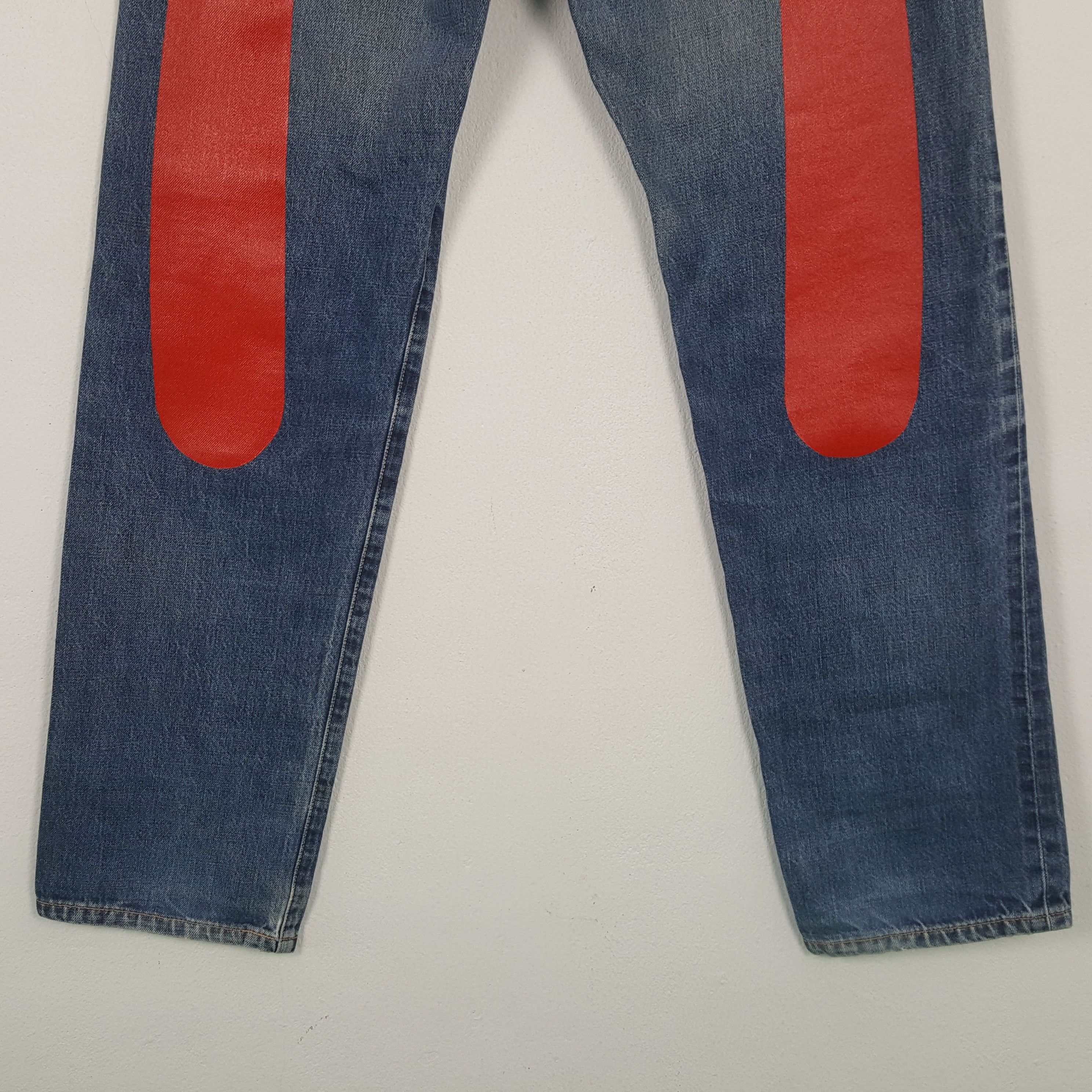 Evisu EVIS JAPANESE BRAND Custom Daicock Jeans C297N1 Size US 29 - 3 Thumbnail