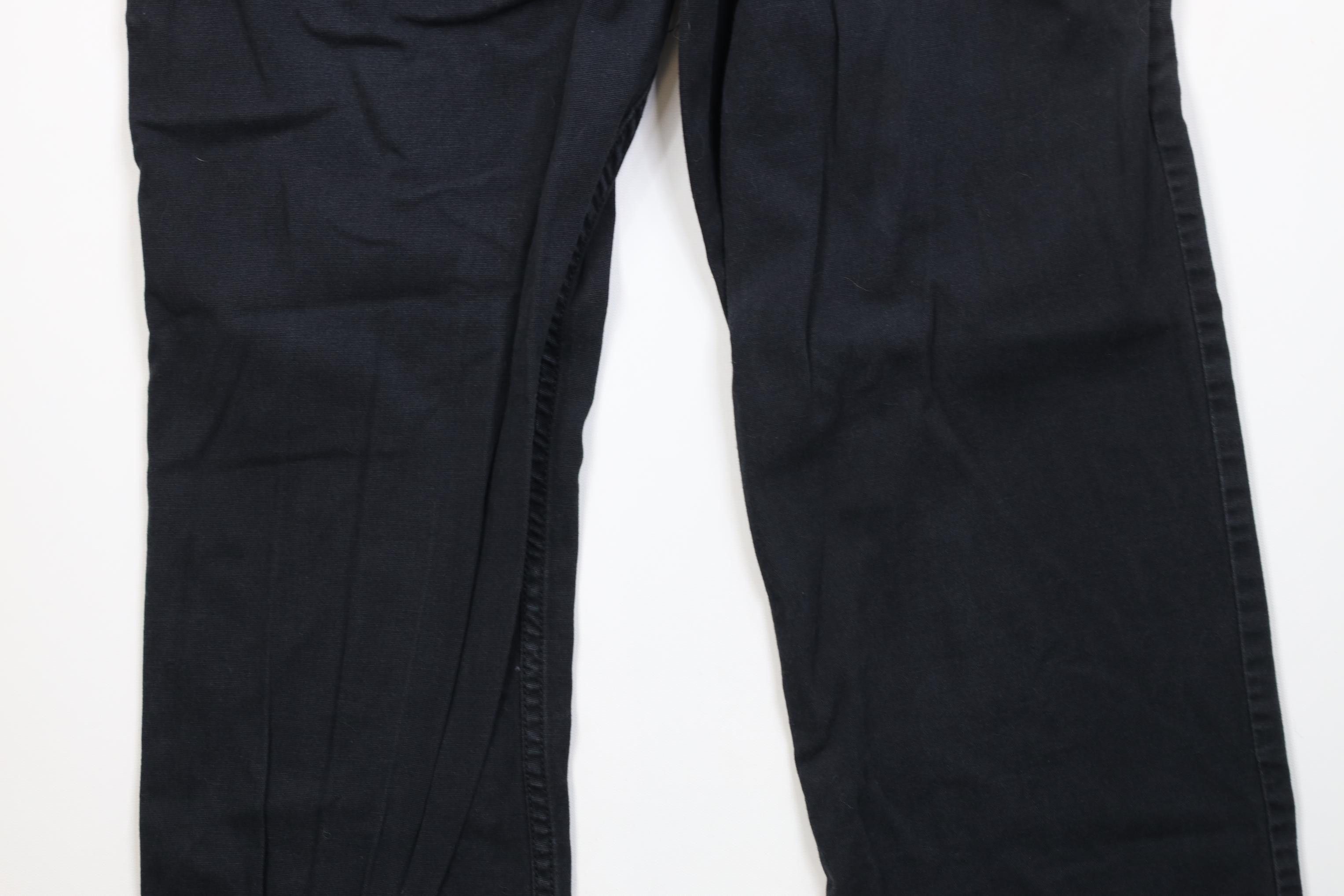 Carhartt Vintage Y2K Carhartt Relaxed Fit Stretch Canvas Pants Black Size US 33 - 10 Thumbnail