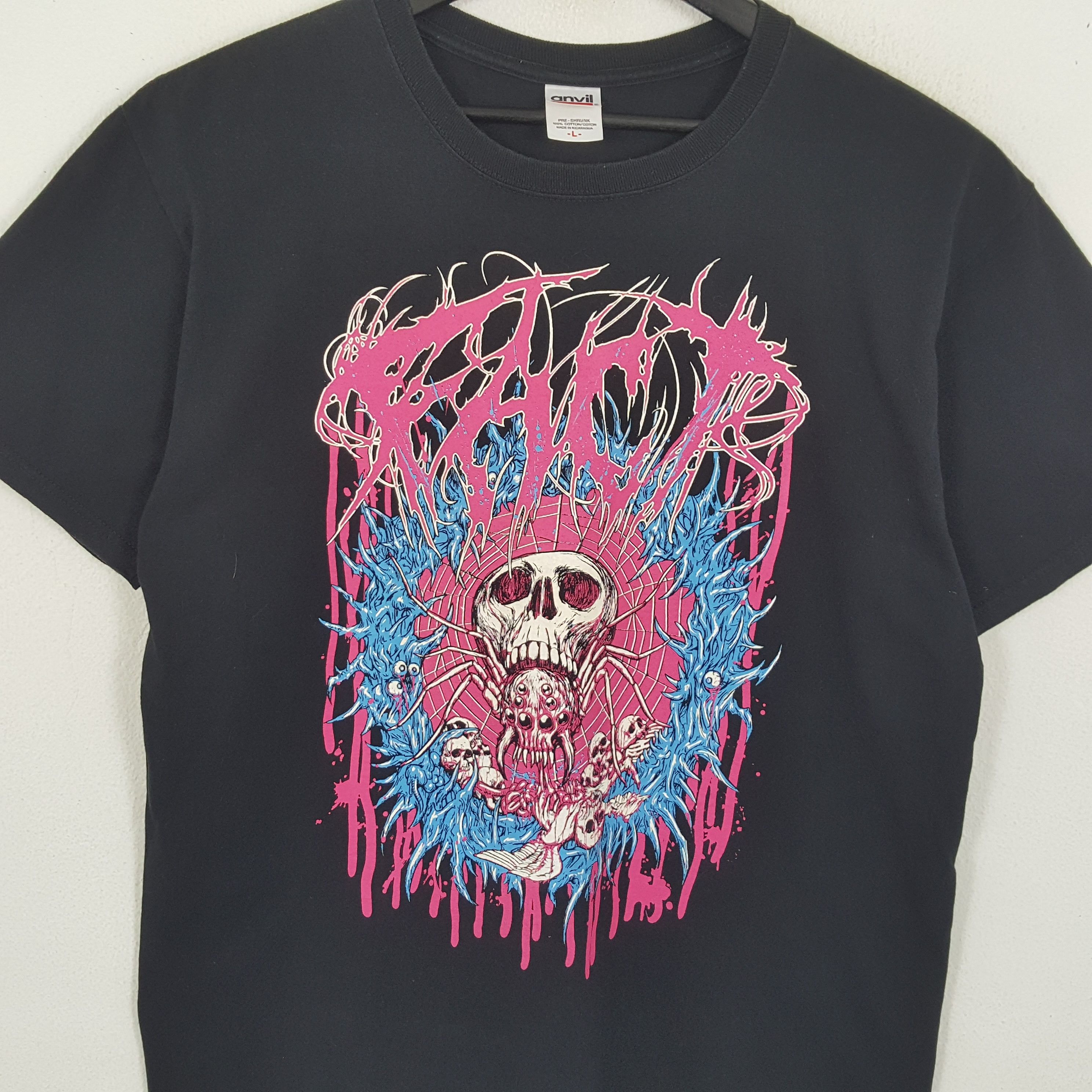 Other SKULLS Design Rock Punk Style Streetwear Tshirt Size US L / EU 52-54 / 3 - 2 Thumbnail