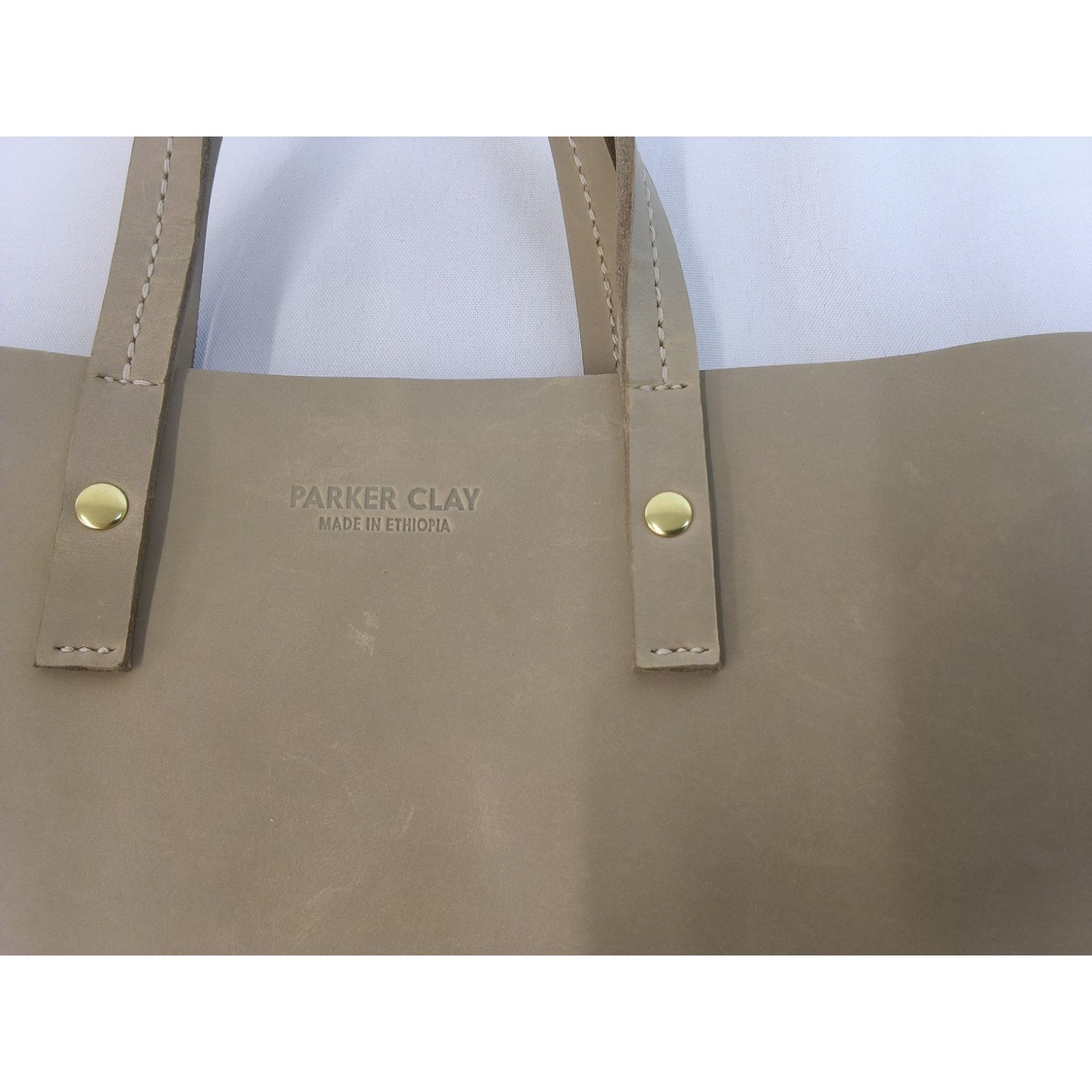 Parker Parker Clay Leather Bag Rectangular Tote Clay with Dust Bag Size ONE SIZE - 15 Thumbnail