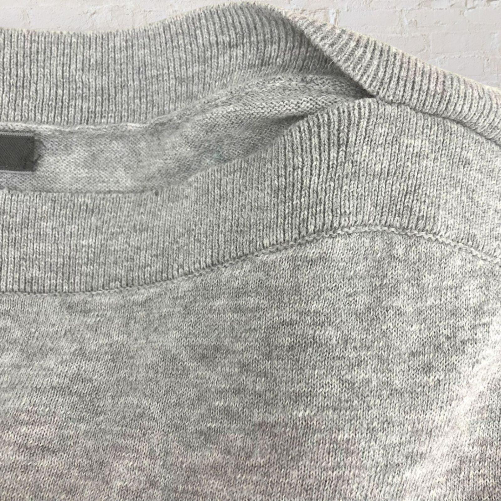 Vince Vince Gray Cotton Sweater Size S / US 4 / IT 40 - 6 Thumbnail