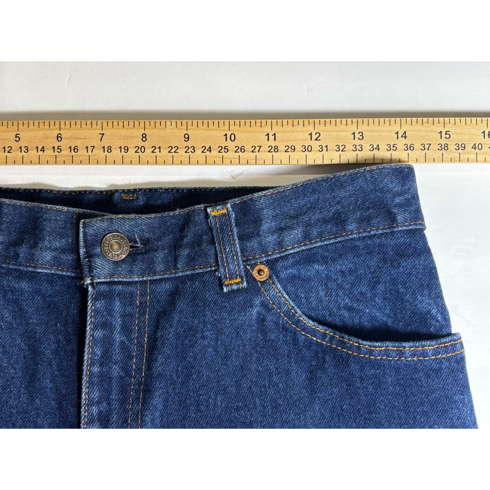 Levi's Levi’s Orange Tab Blue Jeans Women’s 14 Made in USA Vintage Size 28" / US 6 / IT 42 - 5 Thumbnail