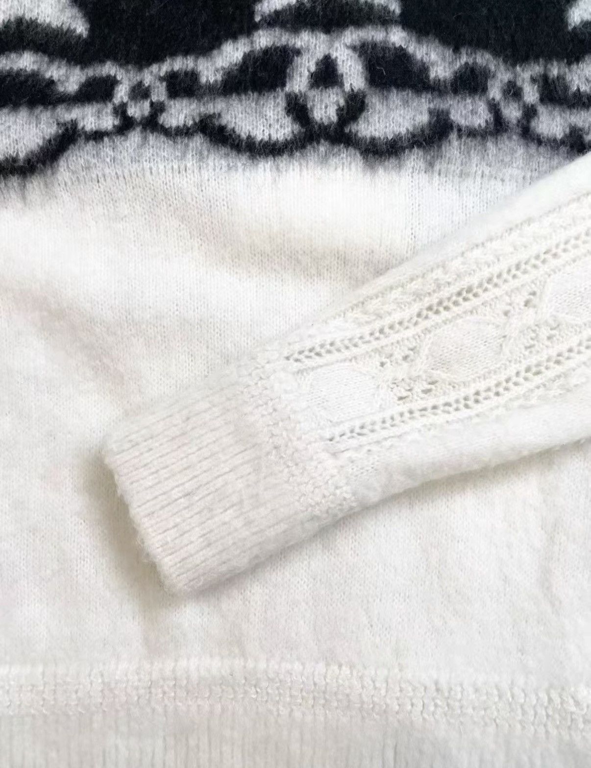 Chanel Chanel Block Star Cashmere Sweater J33 Size XS / US 0-2 / IT 36-38 - 6 Thumbnail
