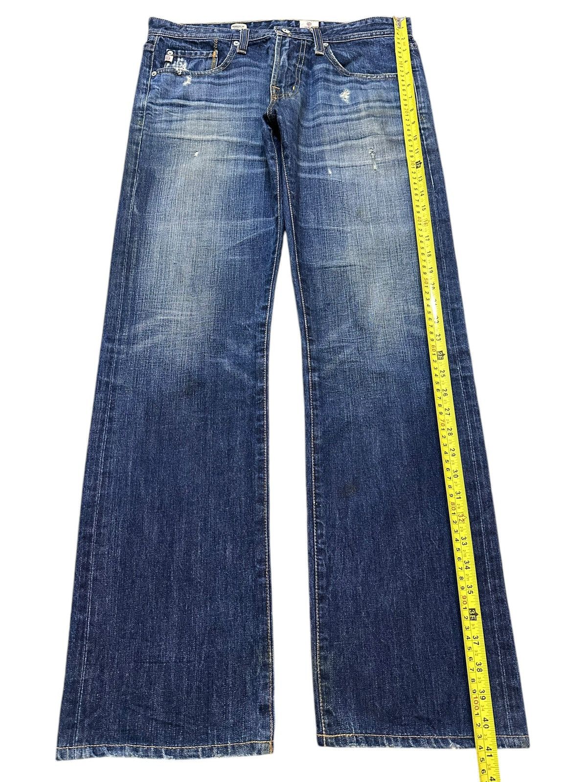 Vintage Adriano Goldschmied Blue Faded Wash Style Jeans