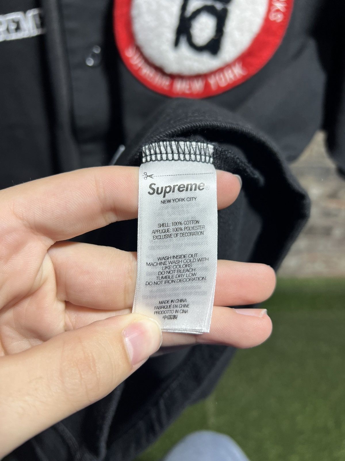 Supreme Supreme 40 Acres Jersey Black Size US M / EU 48-50 / 2 - 4 Thumbnail