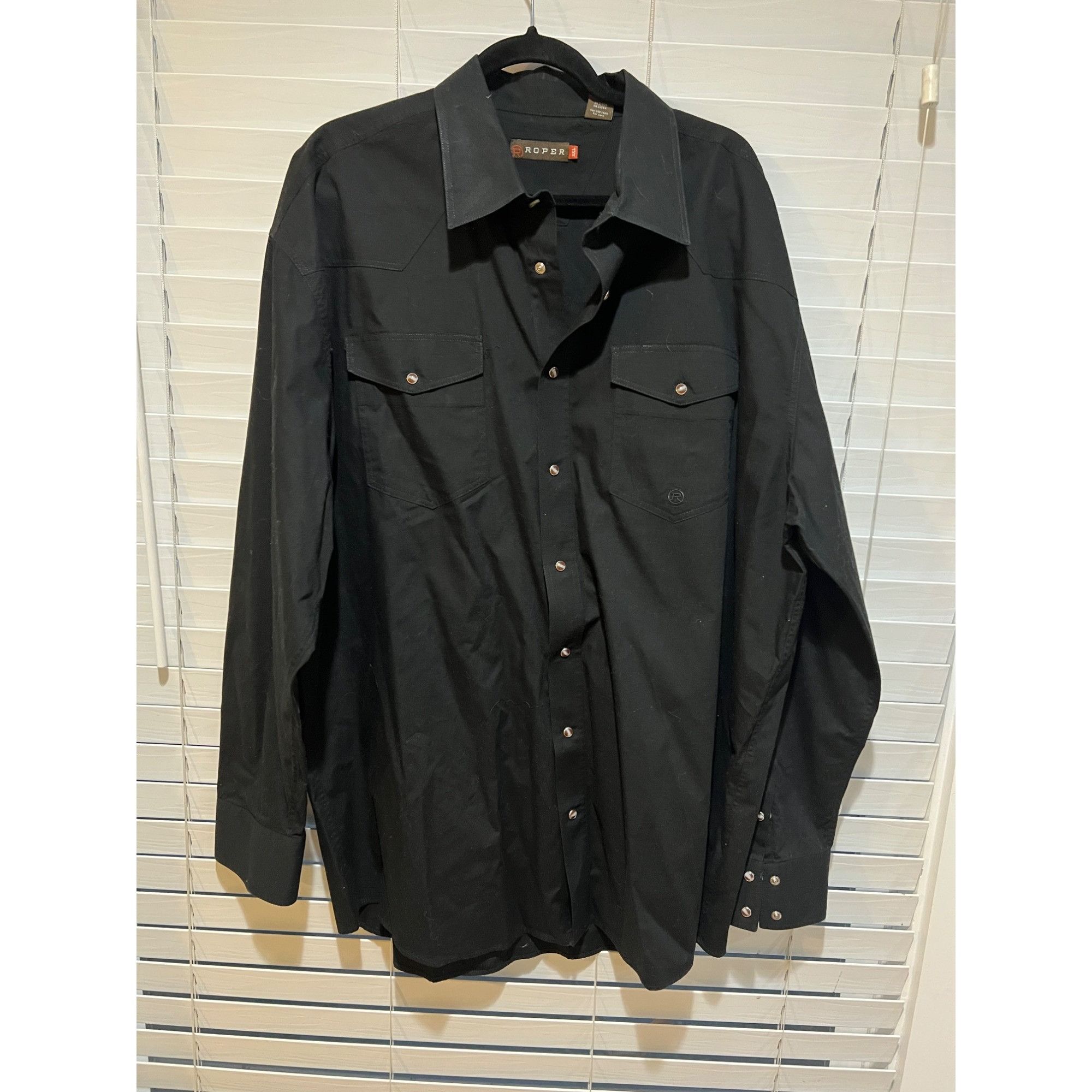 Roper Roper Western Pearl Snap Button Up Shirt - Size 2XL Size US XXL / EU 58 / 5 - 1 Thumbnail