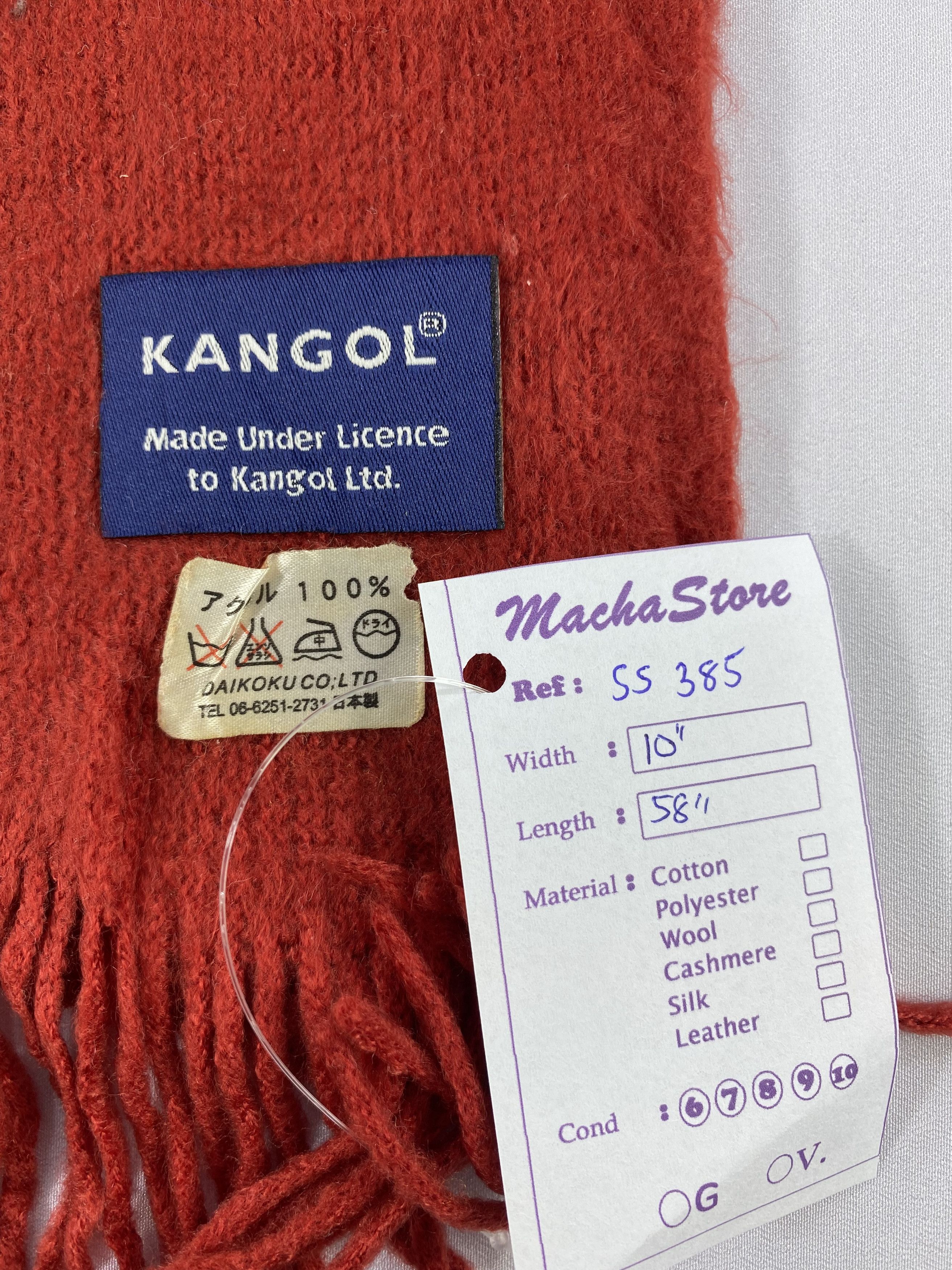 Kangol Kangol Scarf / Muffler / Neckwear Size ONE SIZE - 4 Thumbnail