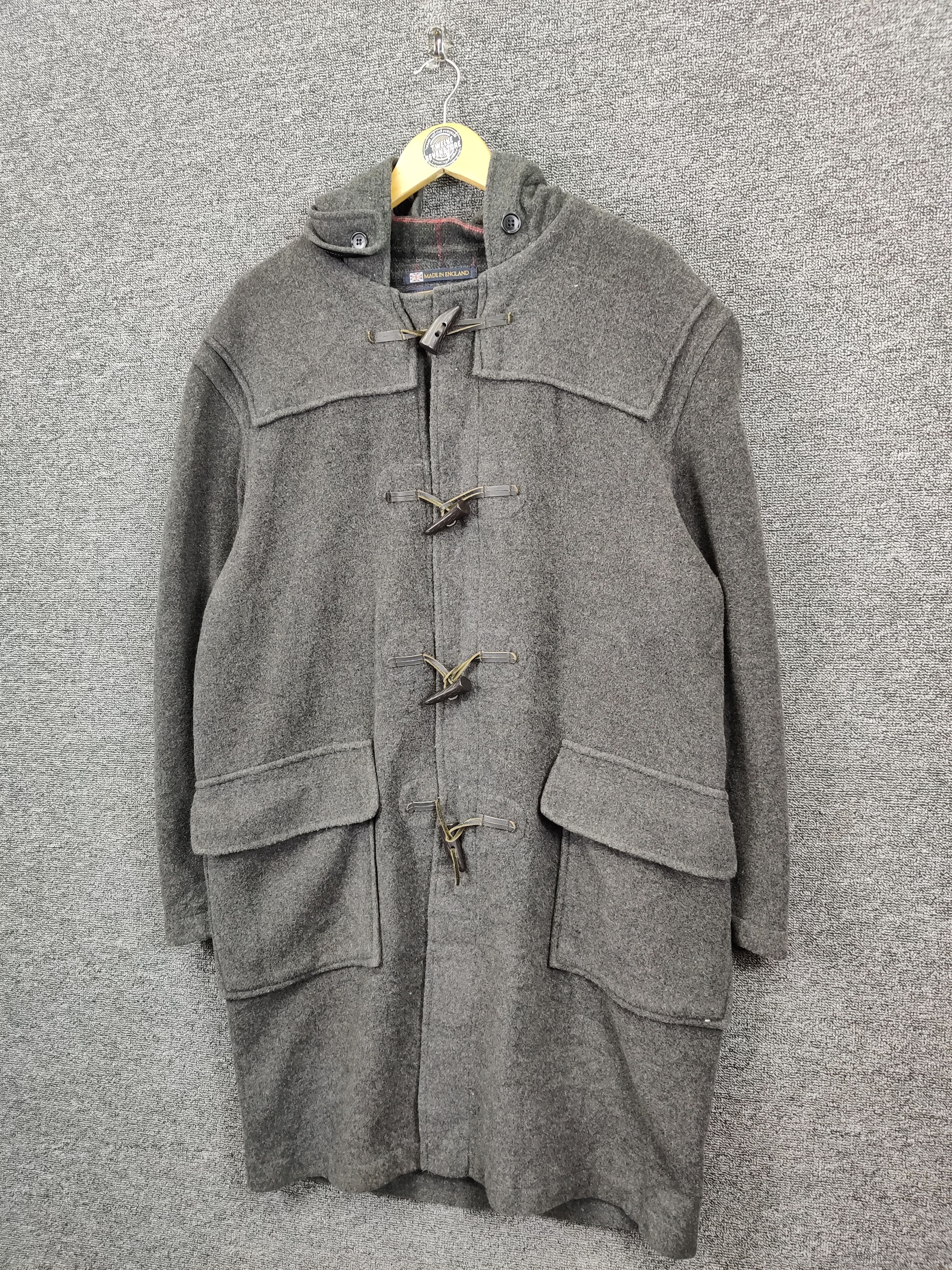 Gloverall Vintage Gloverall Wool Duffle Long Coat Size US L / EU 52-54 / 3 - 2 Thumbnail