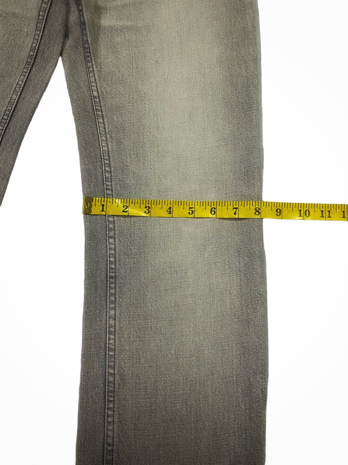 Helmut Lang Vintage Helmut Lang Raw Washed Wide Denim Pants Size US 28 / EU 44 - 9 Thumbnail