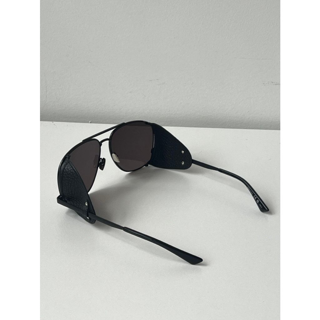 Saint Laurent Paris NEW Saint Laurent SL653 Leon Shield Aviator Sunglasses Black Size ONE SIZE - 9 Thumbnail