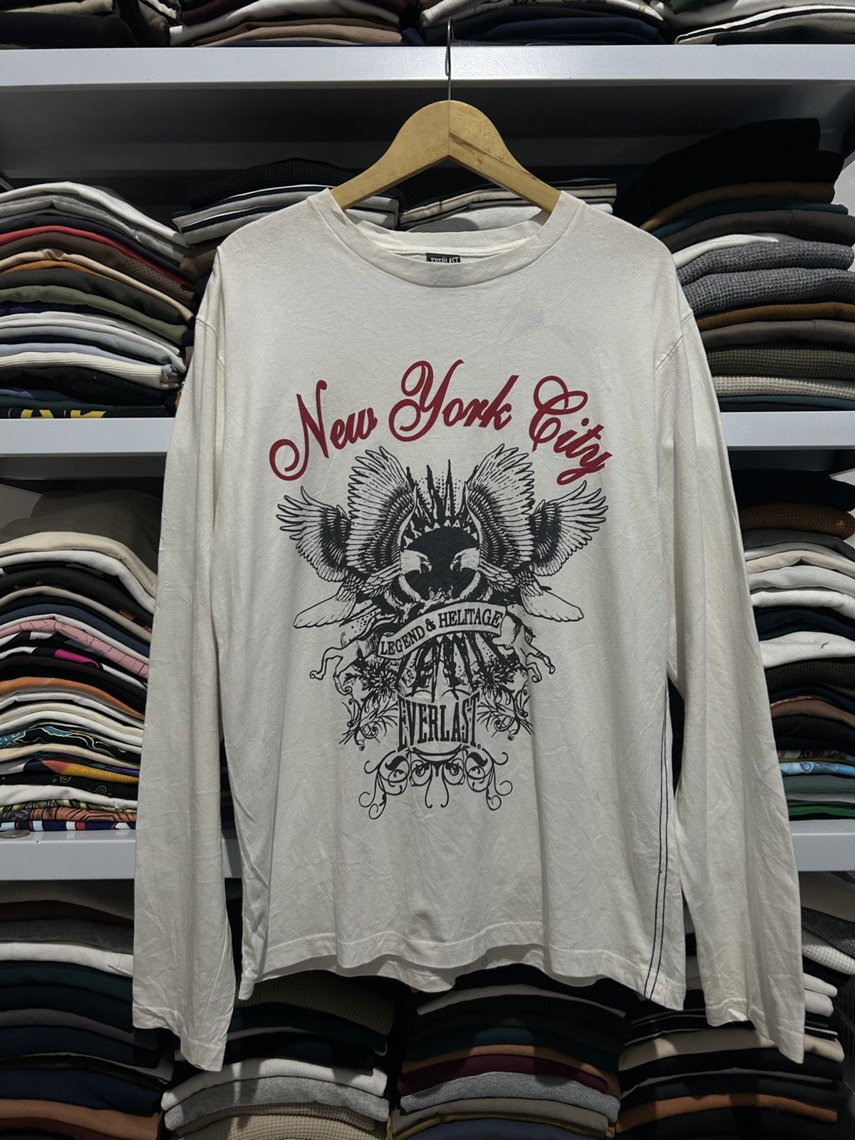 Everlast Y2K vintage Everlast longsleeve Size US L / EU 52-54 / 3 - 1 Thumbnail