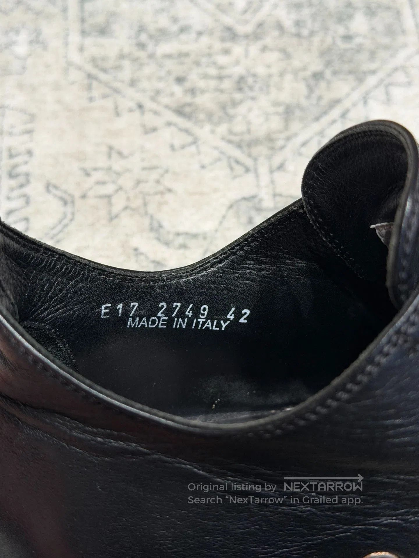 Rick Owens Rick Owens Converse Black White Leather. Size US 9 / EU 42 - 8 Thumbnail