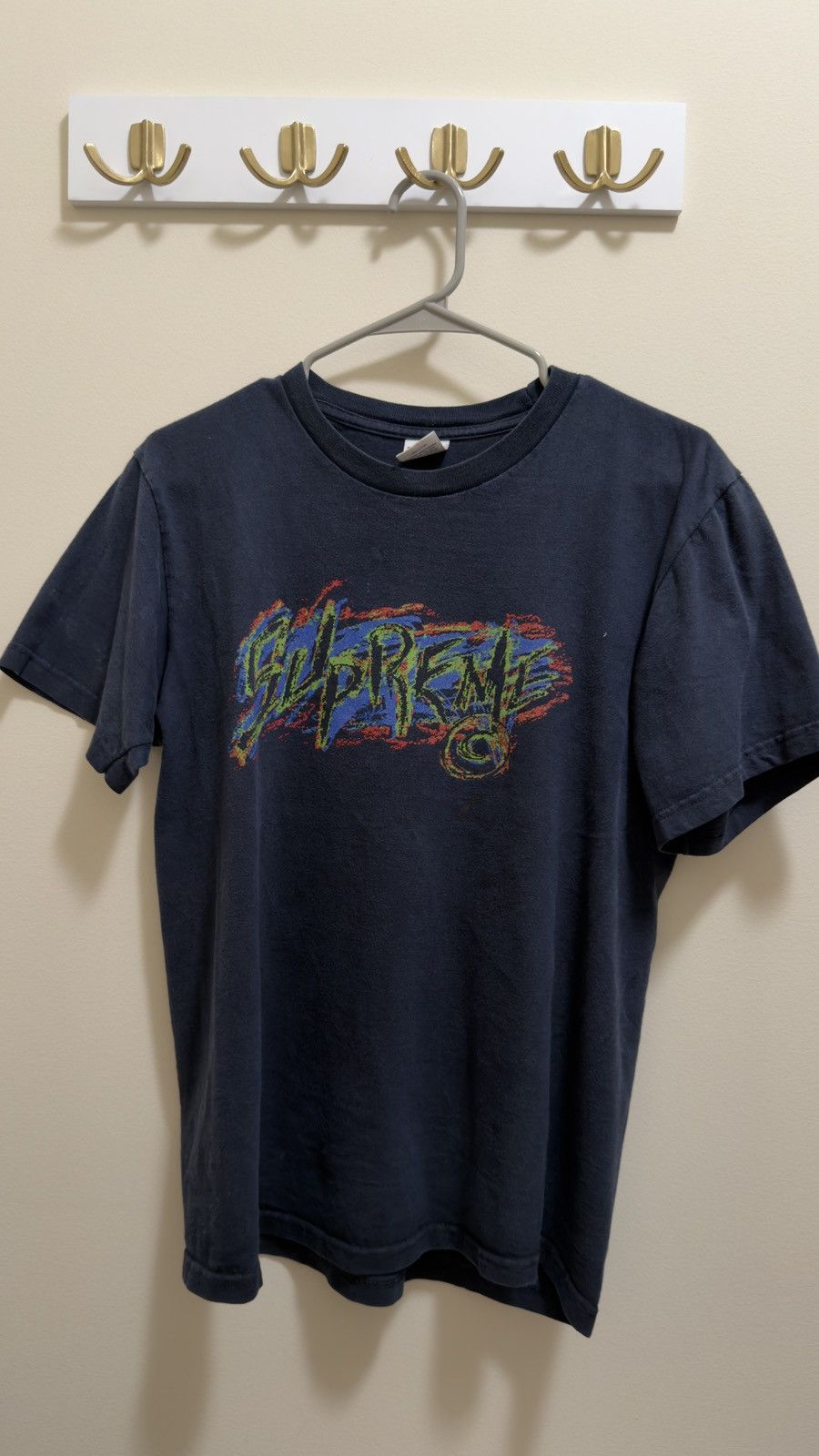 Supreme F/W20 Supreme Scratch Tee Size US S / EU 44-46 / 1 - 1 Thumbnail