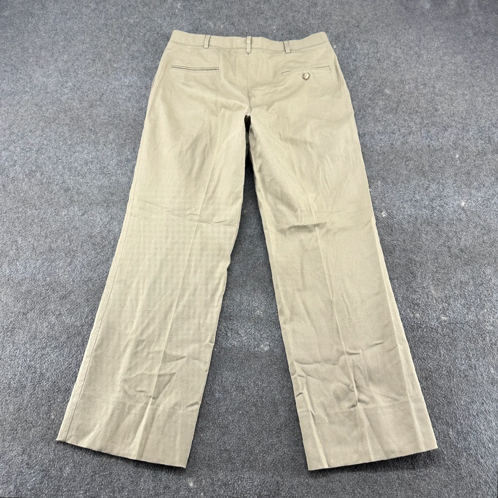 Polo Ralph Lauren VINTAGE Polo Ralph Lauren Pants Mens 34x30 Beige Chino Relaxed Pleated 80s Size US S / EU 44-46 / 1 - 6 Thumbnail