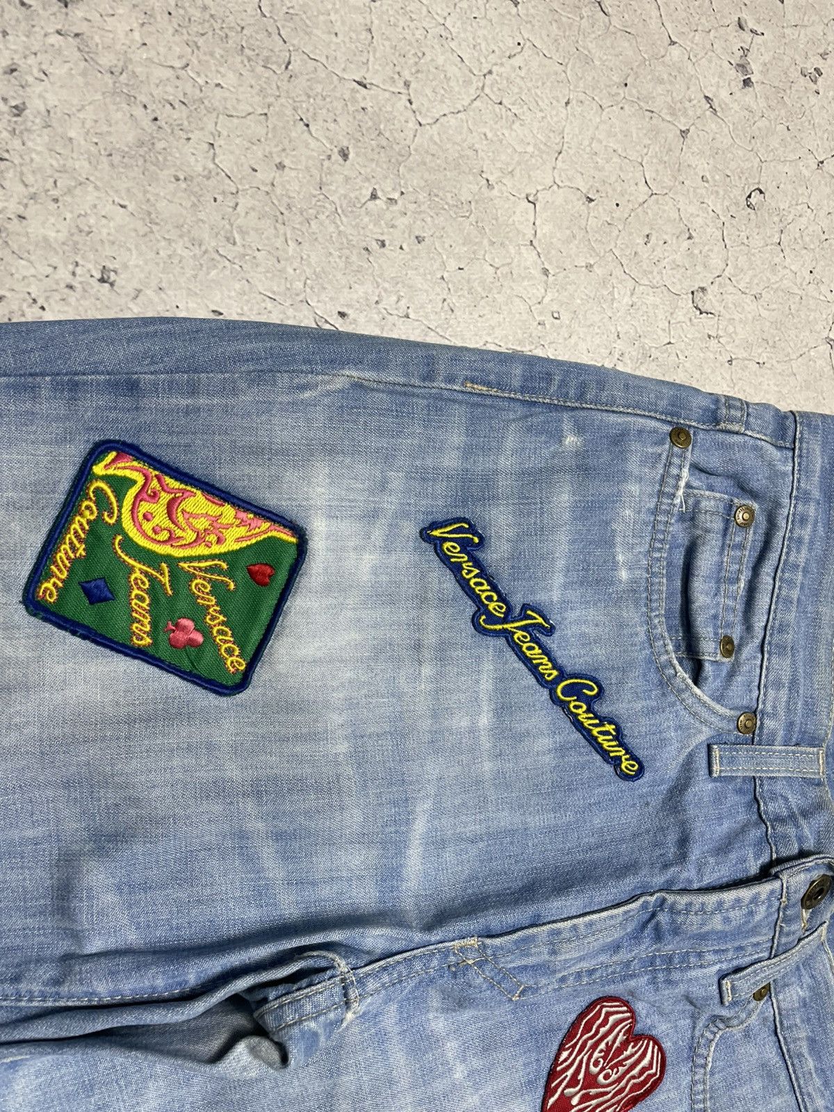 Versace Jeans Couture Women Vintage Luxury Jeans Versace Jeans Couture Rare Size 27" / US 4 / IT 40 - 6 Thumbnail