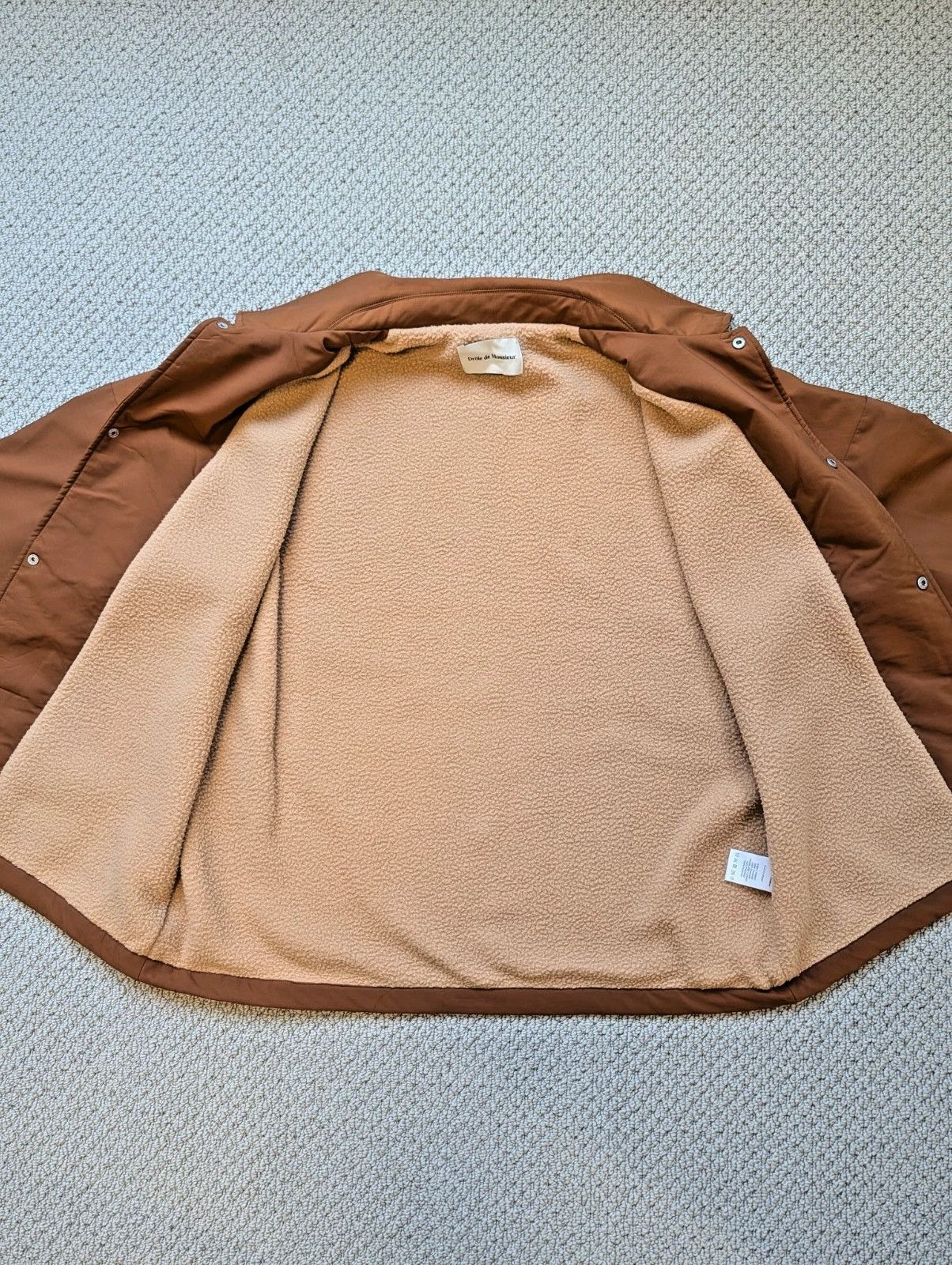 Drole De Monsieur La Veste Polaire NFPM Sherpa Jacket - Small - Paris Size US S / EU 44-46 / 1 - 9 Thumbnail