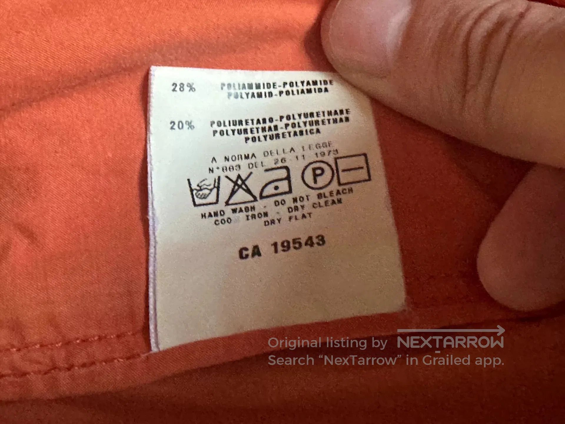 Helmut Lang helmut lang bondage packable jacket orange. Size US S / EU 44-46 / 1 - 8 Thumbnail