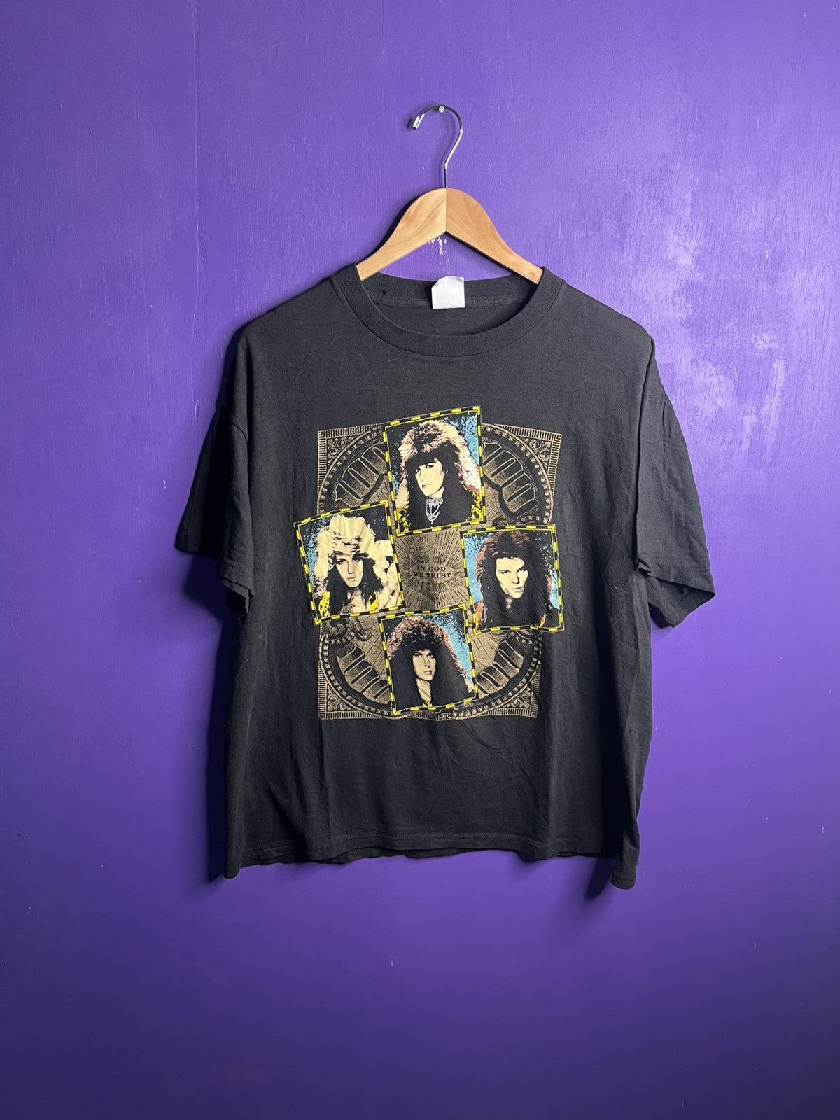 Band Tees × Vintage Vintage 80s Stryper Christian rock band t-shirt Size US XL / EU 56 / 4 - 1 Thumbnail