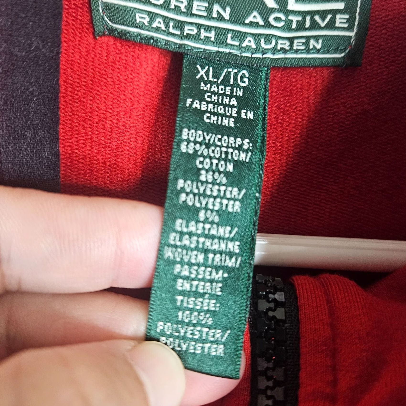 Ralph Lauren Lauren Ralph Lauren Vest Full Zip Womens XL Red Navy Active Layered Knit Casual Outerwear VINTAGE: No Size XL / US 12-14 / IT 48-50 - 8 Thumbnail