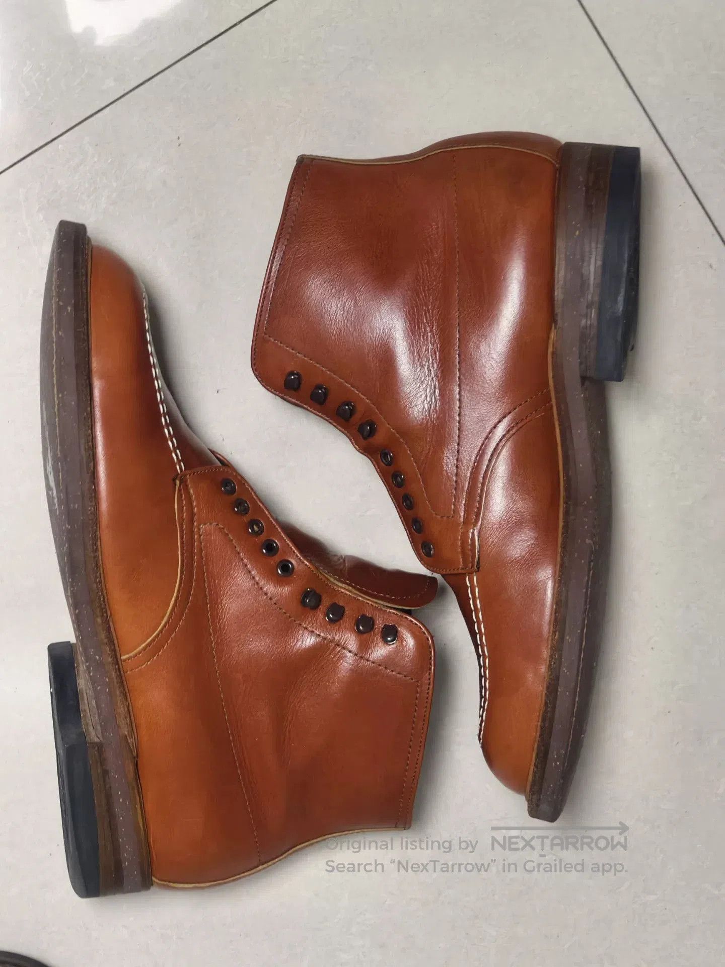 Alden Alden 403 Early Pumpkin Color. Size US 8 / EU 41 - 3 Thumbnail