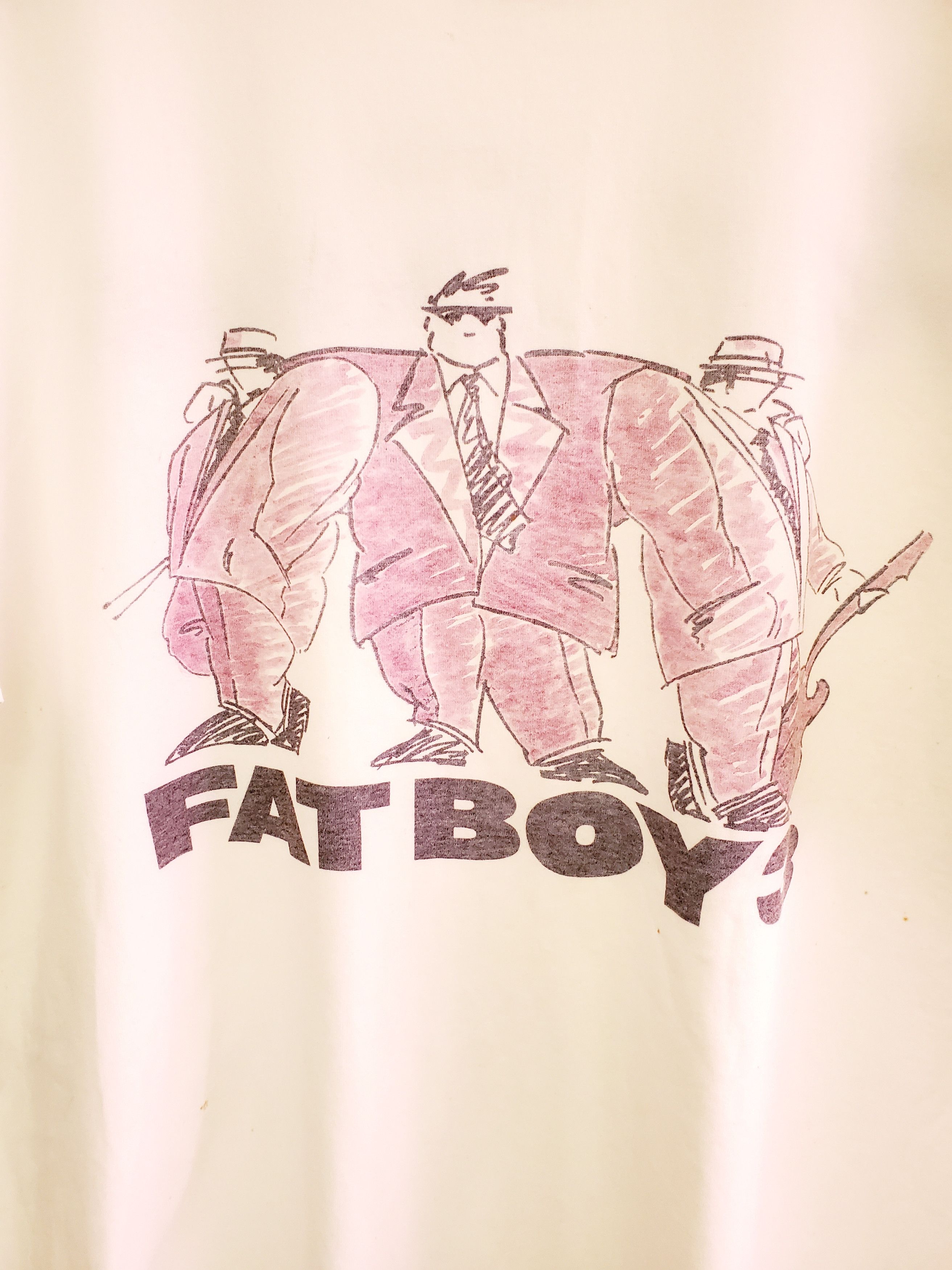 Rap Tees × Vintage Vintage 90s FATBOYS fat Sam Tshirt size Xl Size US XL / EU 56 / 4 - 4 Thumbnail