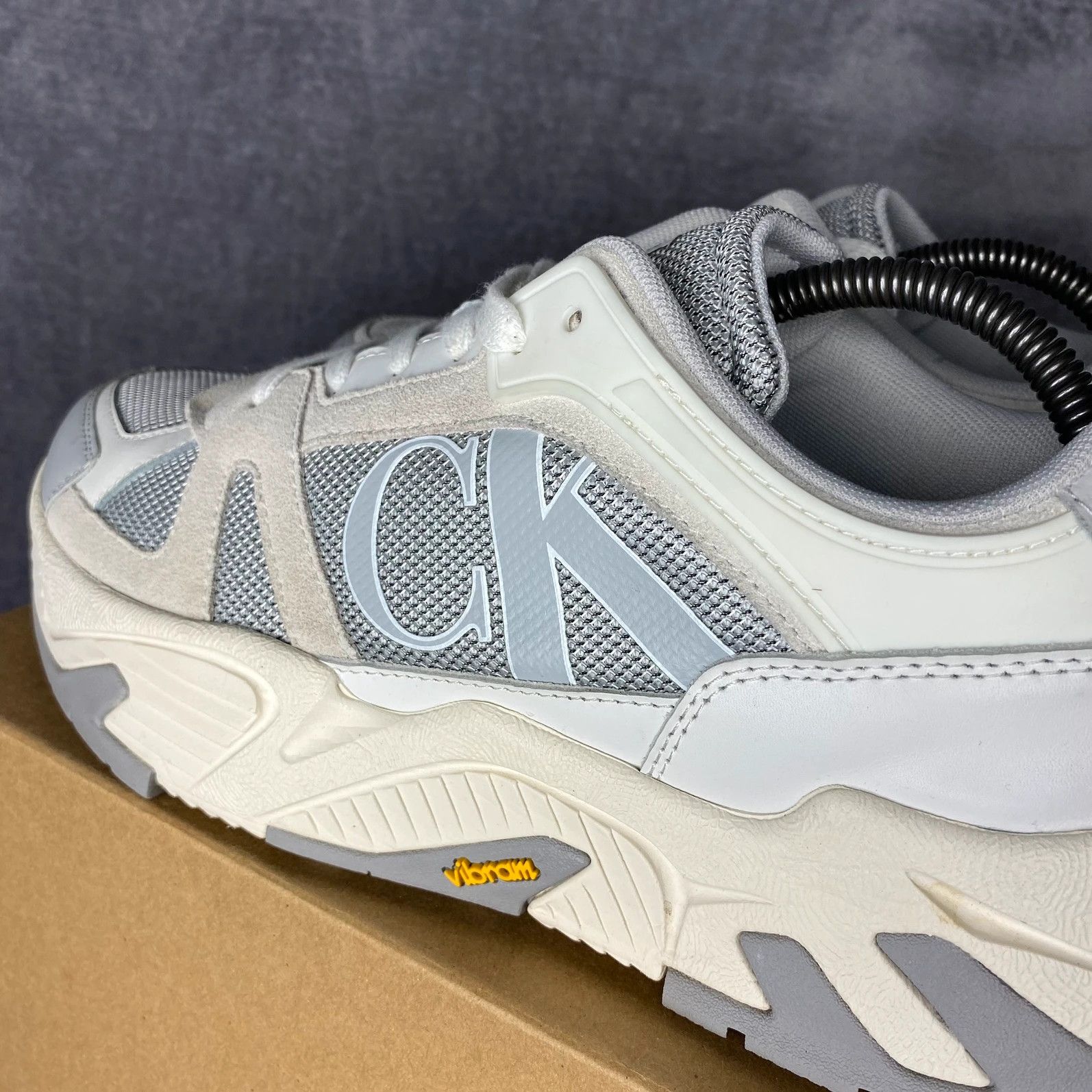 Calvin Klein Calvin Klein Jeans Chunky Runner Vibram Leather mix Size US 10 / EU 43 - 3 Thumbnail