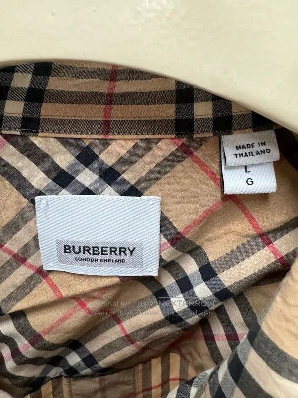 Burberry Burberry Men’s Long Sleeve Check Shirt. Size US L / EU 52-54 / 3 - 3 Thumbnail