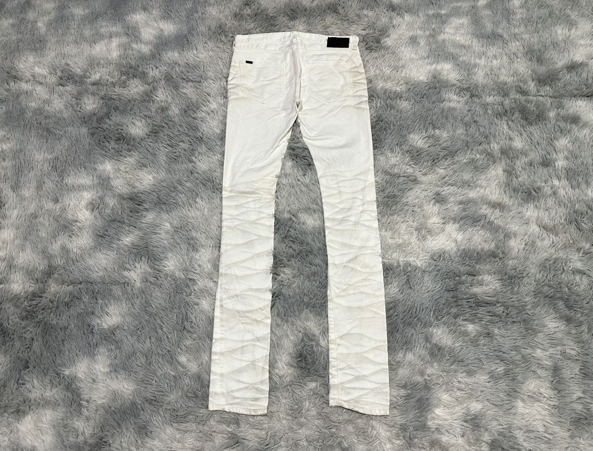CIVARIZE 🔥Y2K Archived Civarize Clawmark Skinny White Denim Size US 30 / EU 46 - 5 Thumbnail