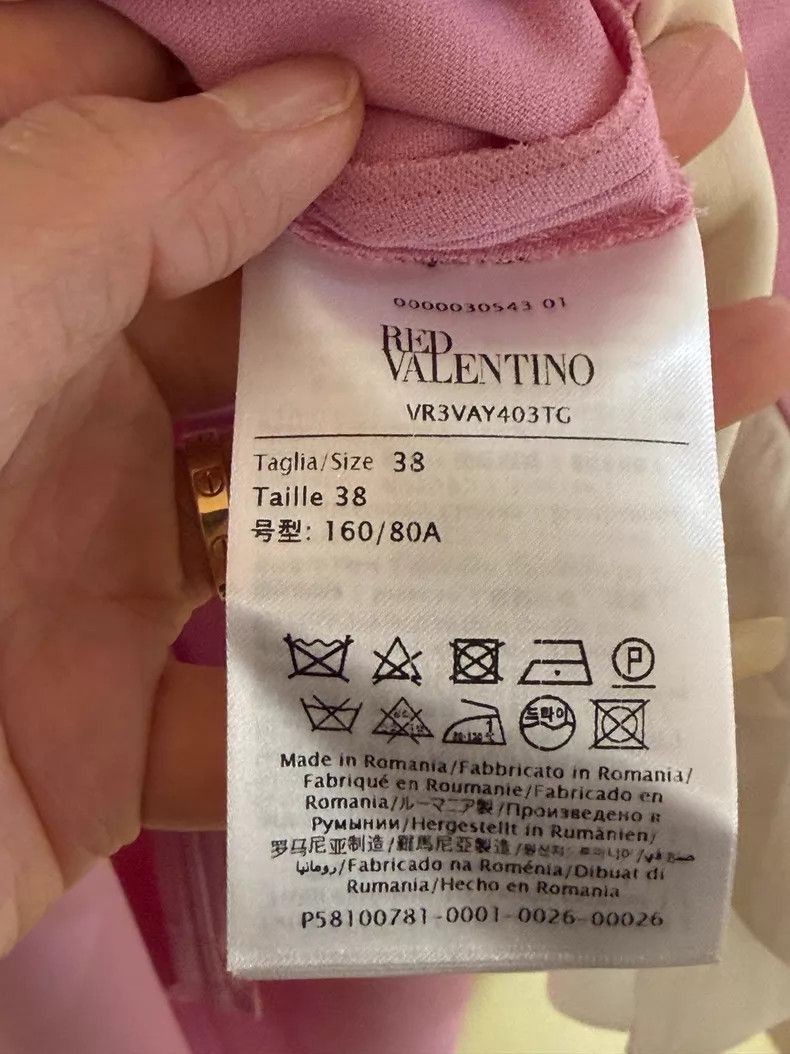 Valentino Valentino Pink bow dress Size XS / US 0-2 / IT 36-38 - 8 Thumbnail